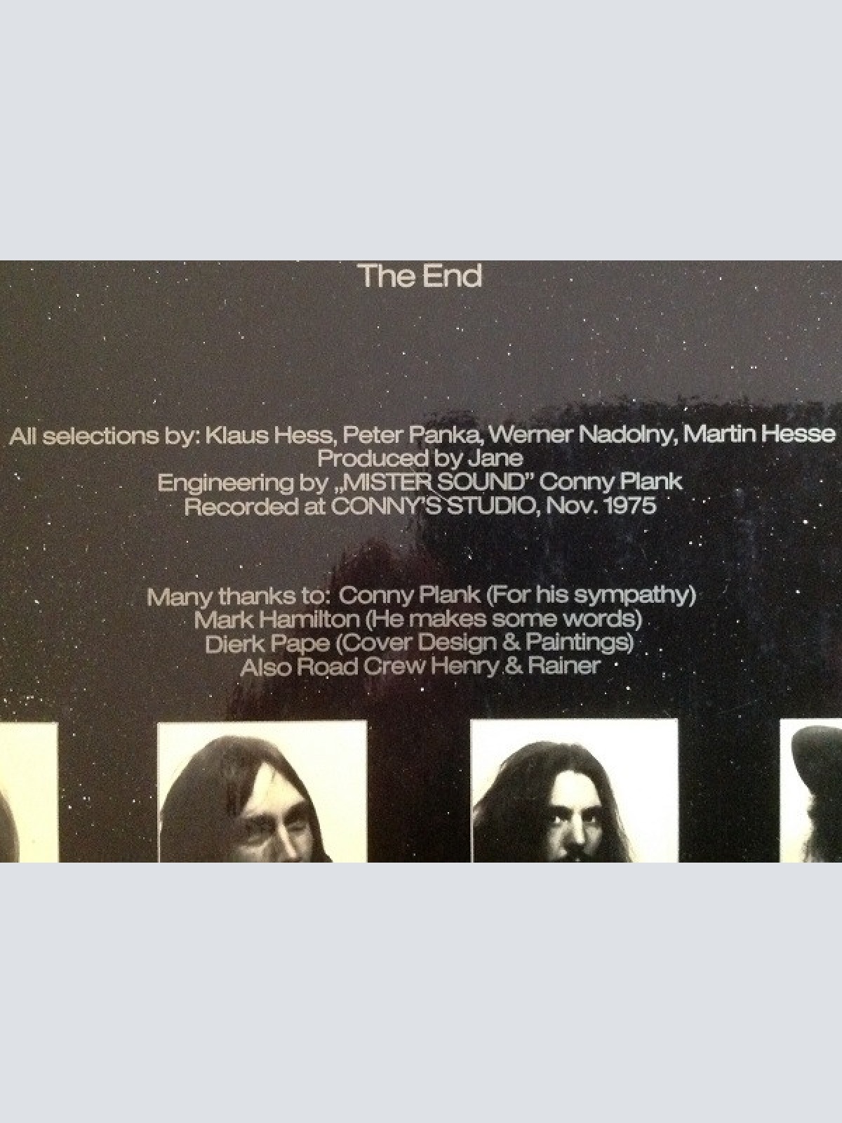 Vinyl / Jane - Fire, Water, Earth & Air