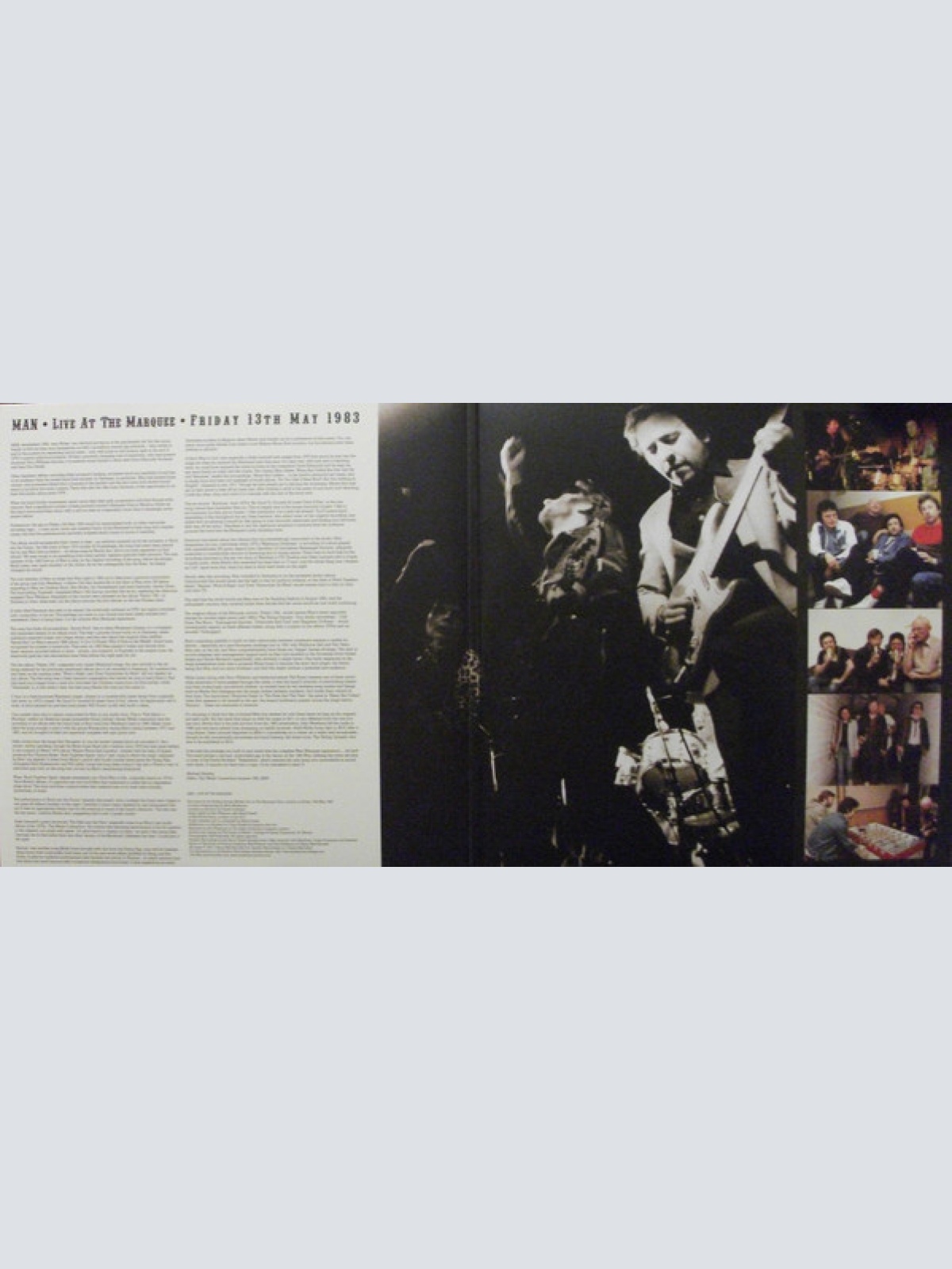 Vinyl / Man - Live At The Marquee (Friday 13th May 1983)