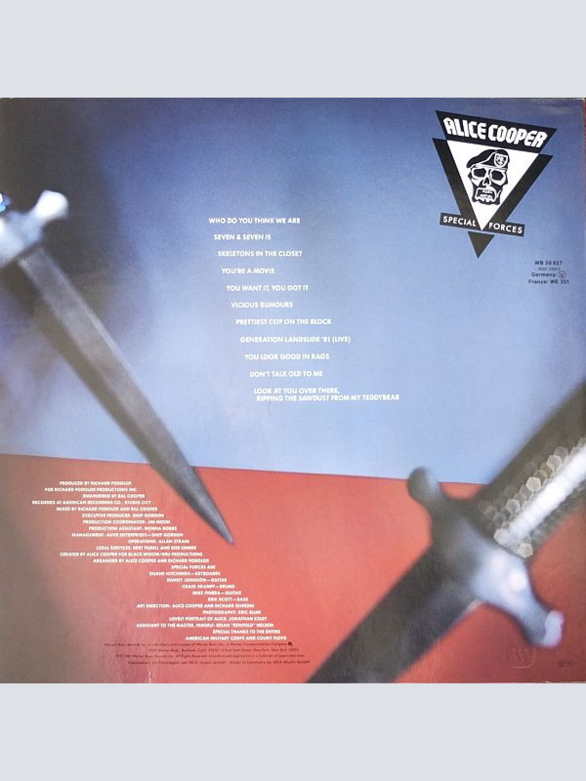 Vinyl / Alice Cooper (2) - Special Forces