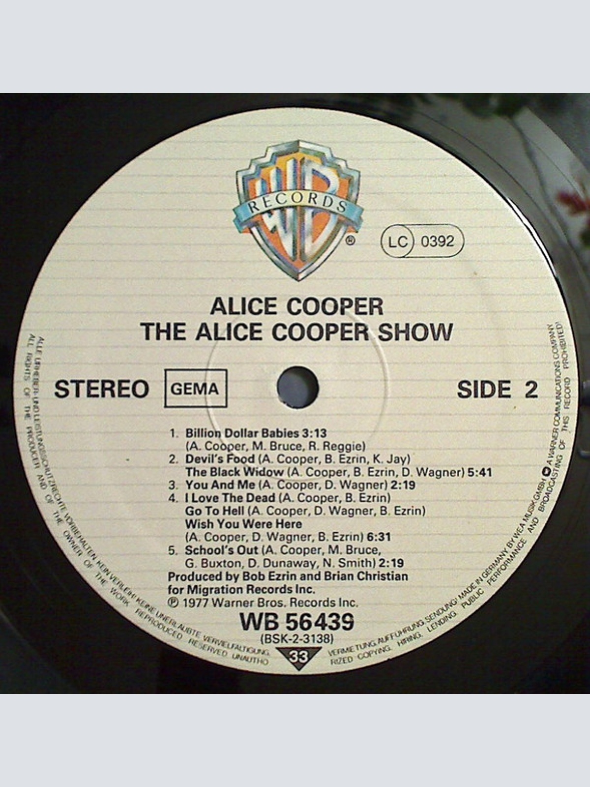 Vinyl / Alice Cooper (2) - The Alice Cooper Show