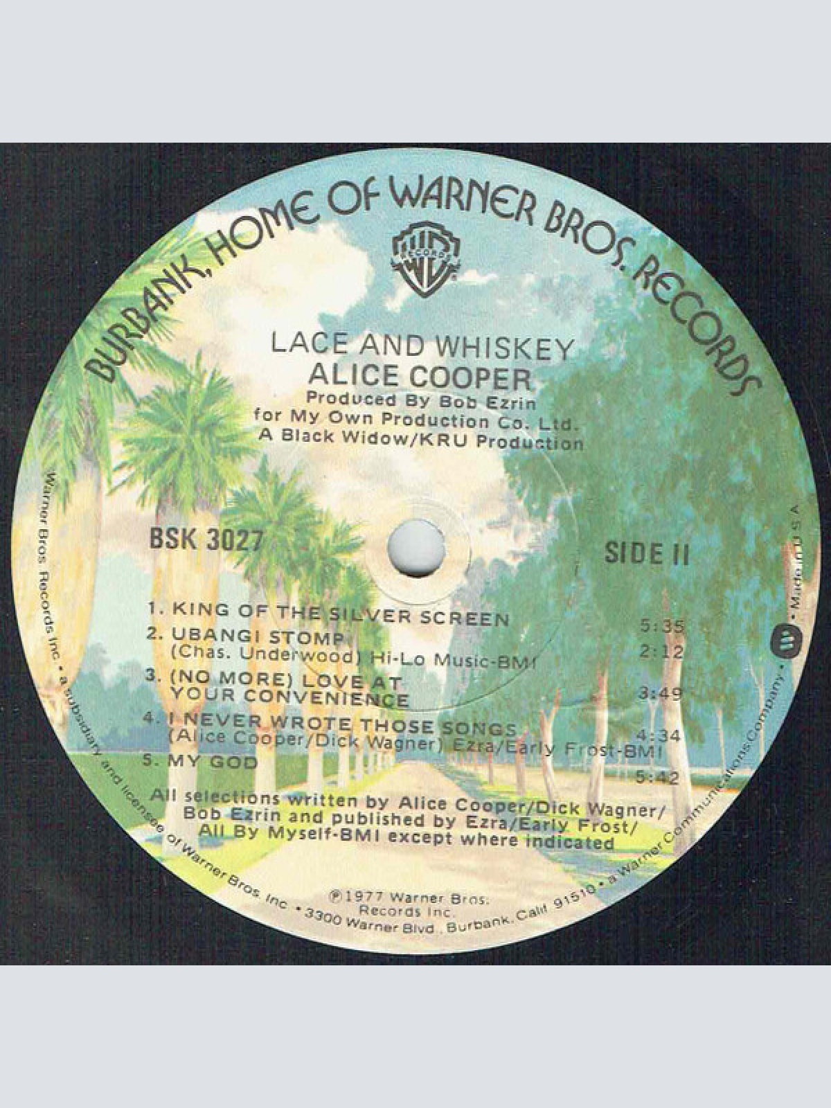 Vinyl / Alice Cooper (2) - Lace And Whiskey