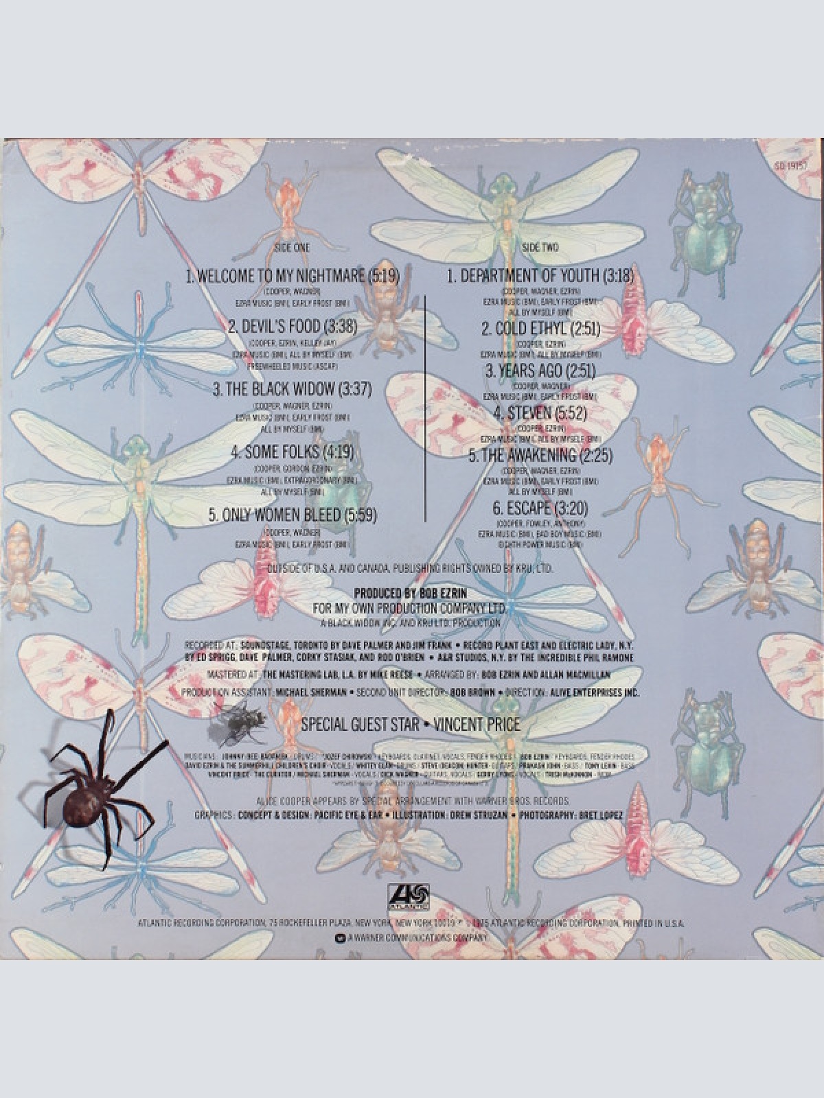 Vinyl / Alice Cooper (2) - Welcome To My Nightmare