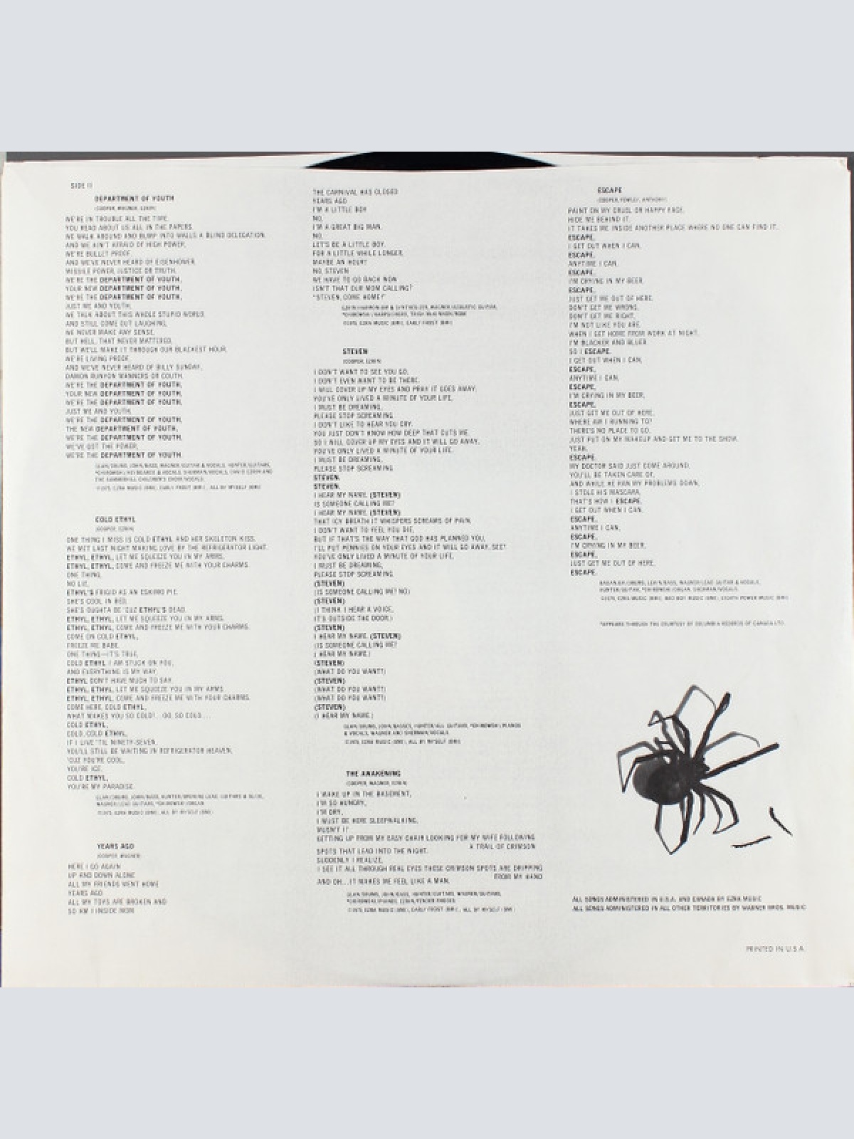 Vinyl / Alice Cooper (2) - Welcome To My Nightmare