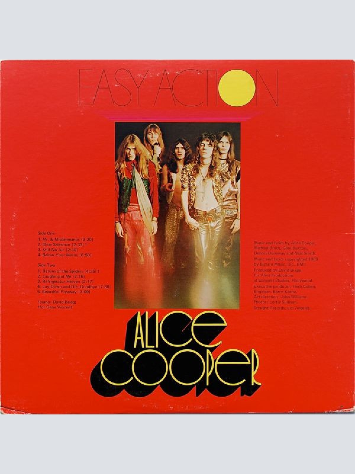 Vinyl / Alice Cooper - Easy Action