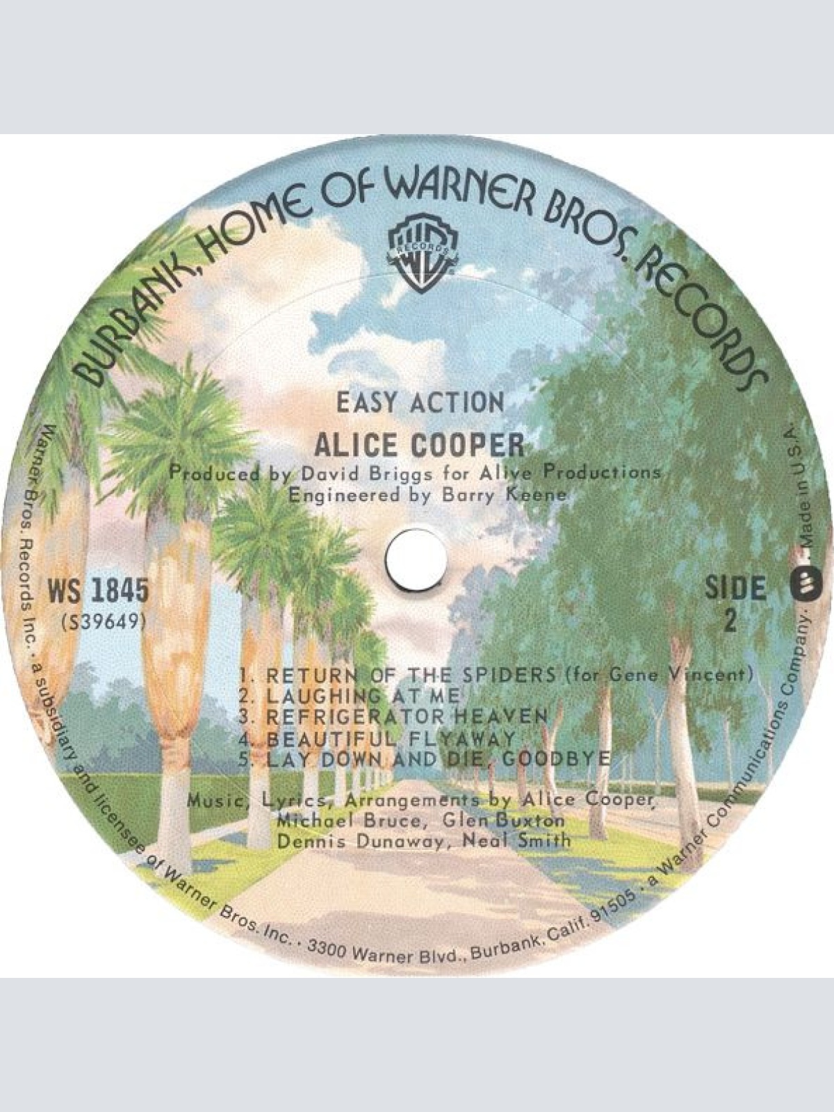 Vinyl / Alice Cooper - Easy Action