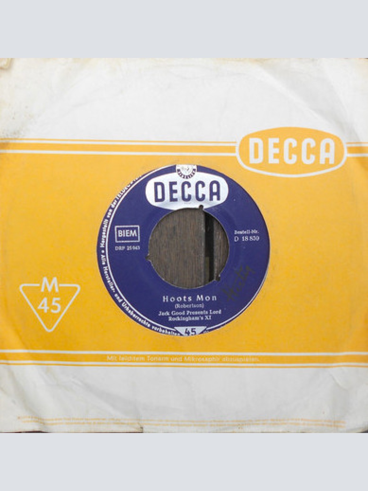 Vinyl / Jack Good Presents Lord Rockingham's XI - Hoots Mon