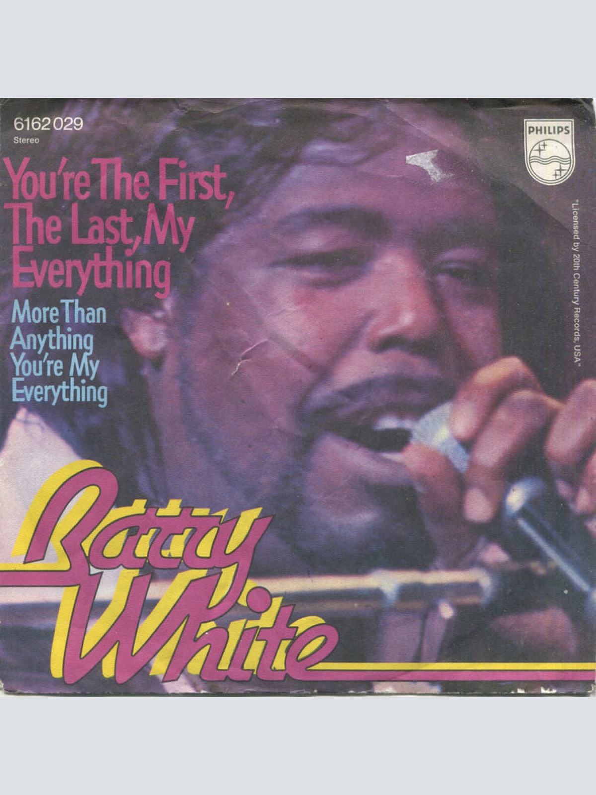 Vinyl / Barry White - You're The First, The Last, My Everything