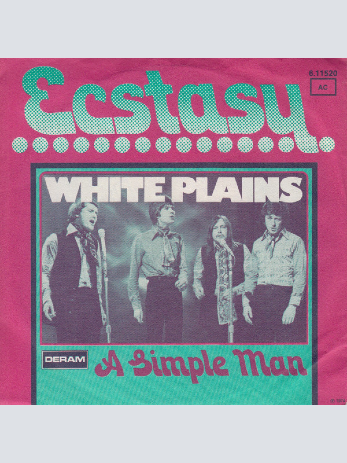 Vinyl / White Plains - Ecstasy