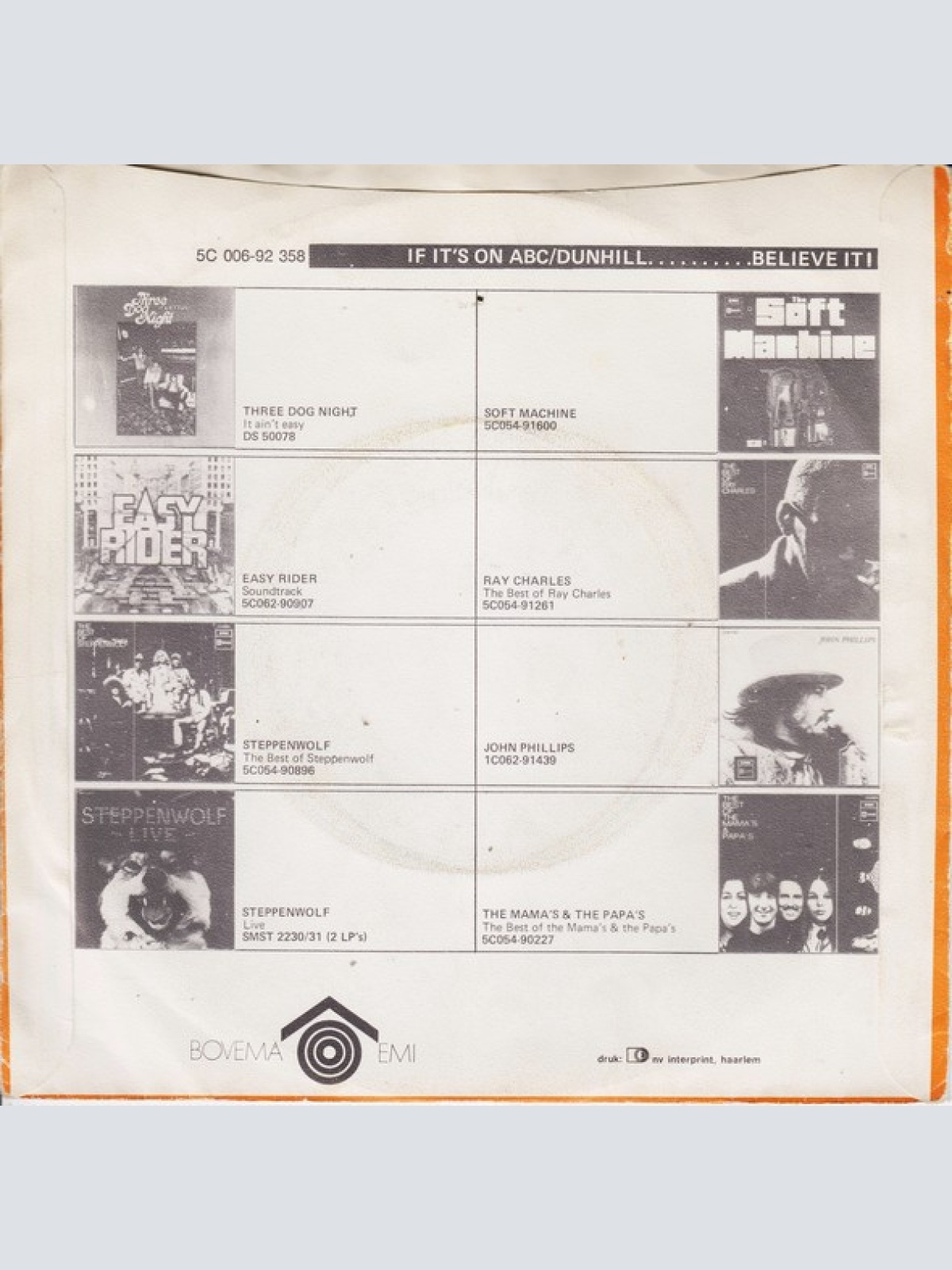 Vinyl / Three Dog Night - Joy To The World