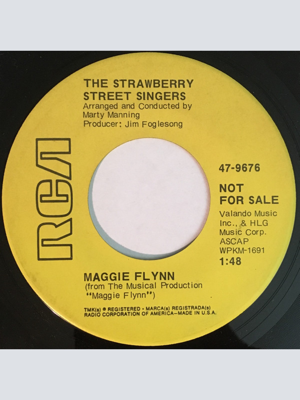 Vinyl / The Strawberry Street Singers - Maggie Flynn