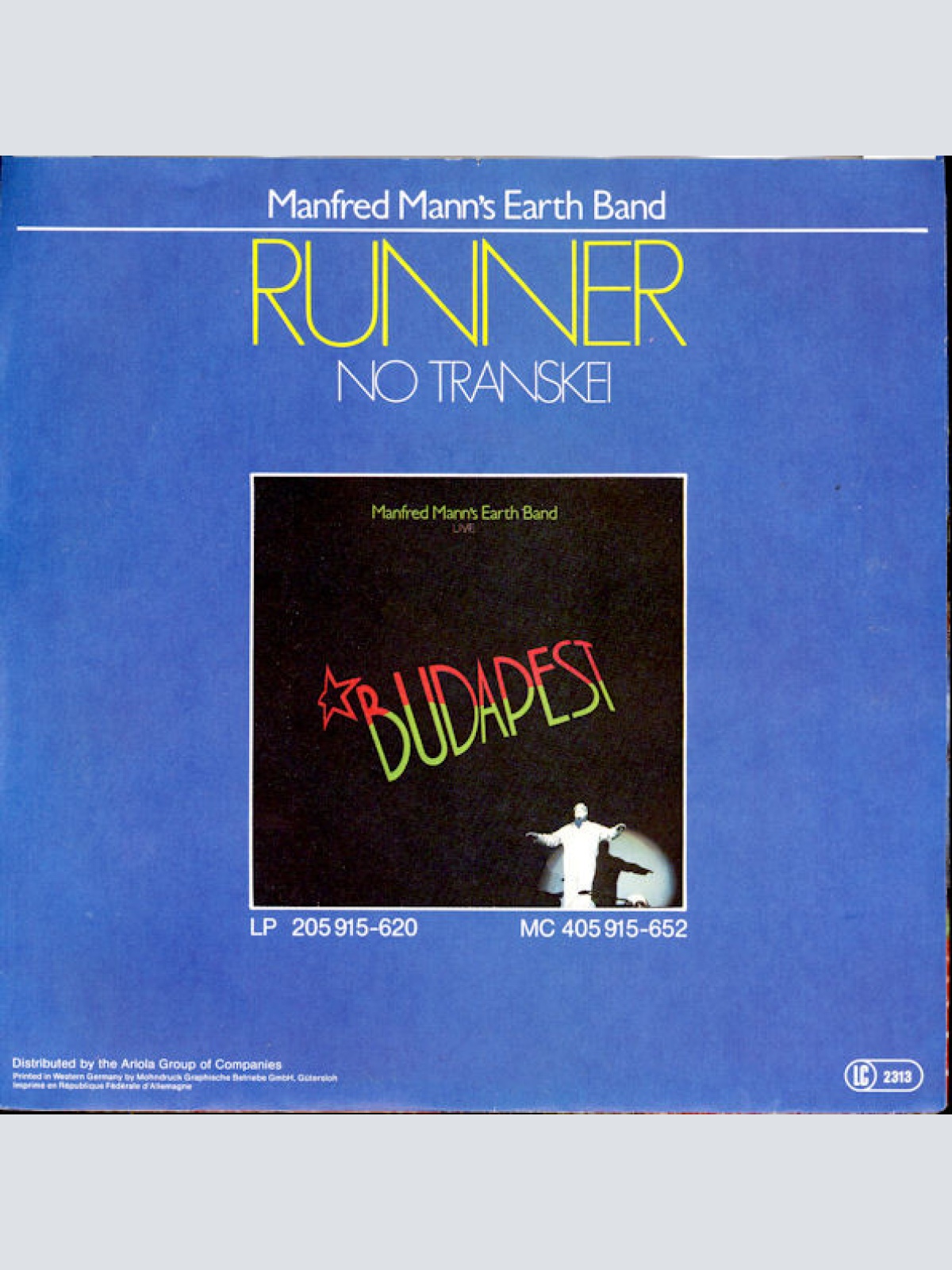 Vinyl / Manfred Mann's Earth Band - Runner