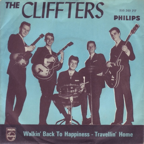 Vinyl / The Cliffters - Walkin' Back To Happiness / Travellin' Home