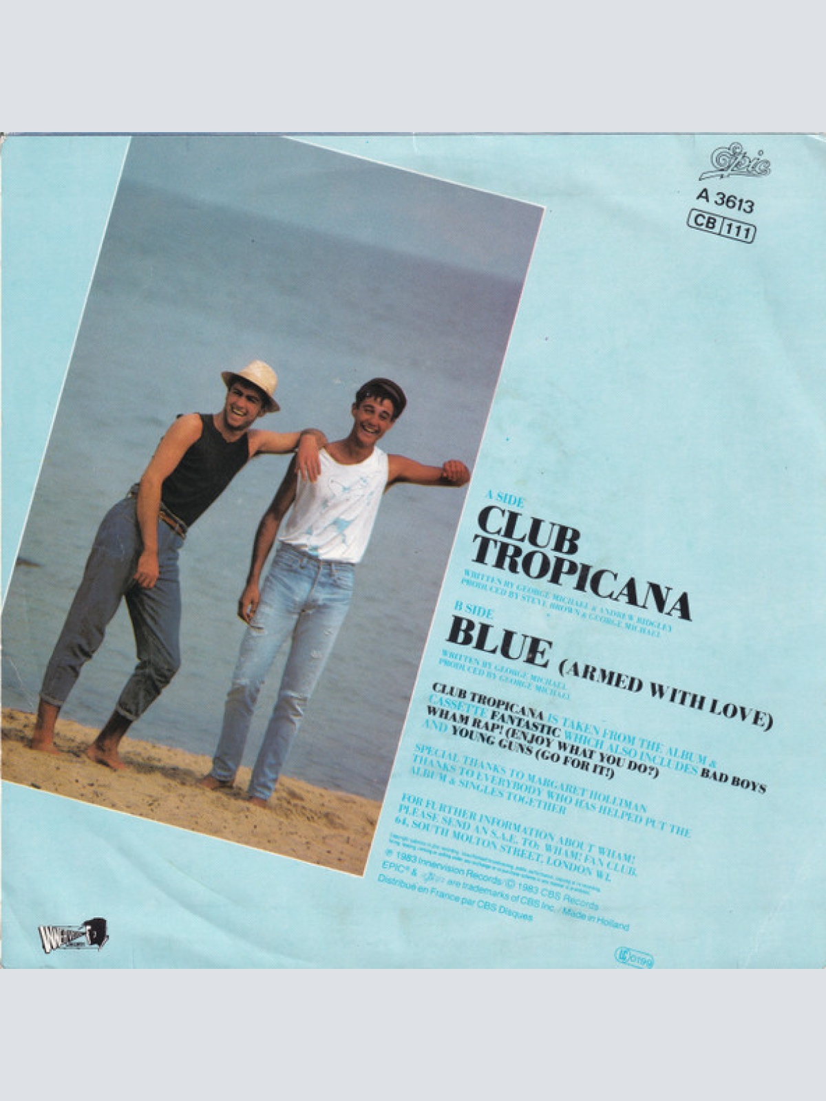 Vinyl / Wham! - Club Tropicana