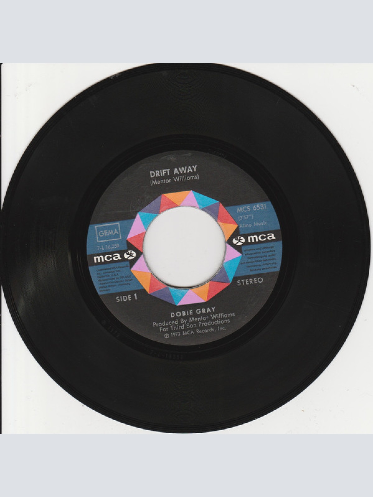 Vinyl / Dobie Gray - Drift Away / City Stars