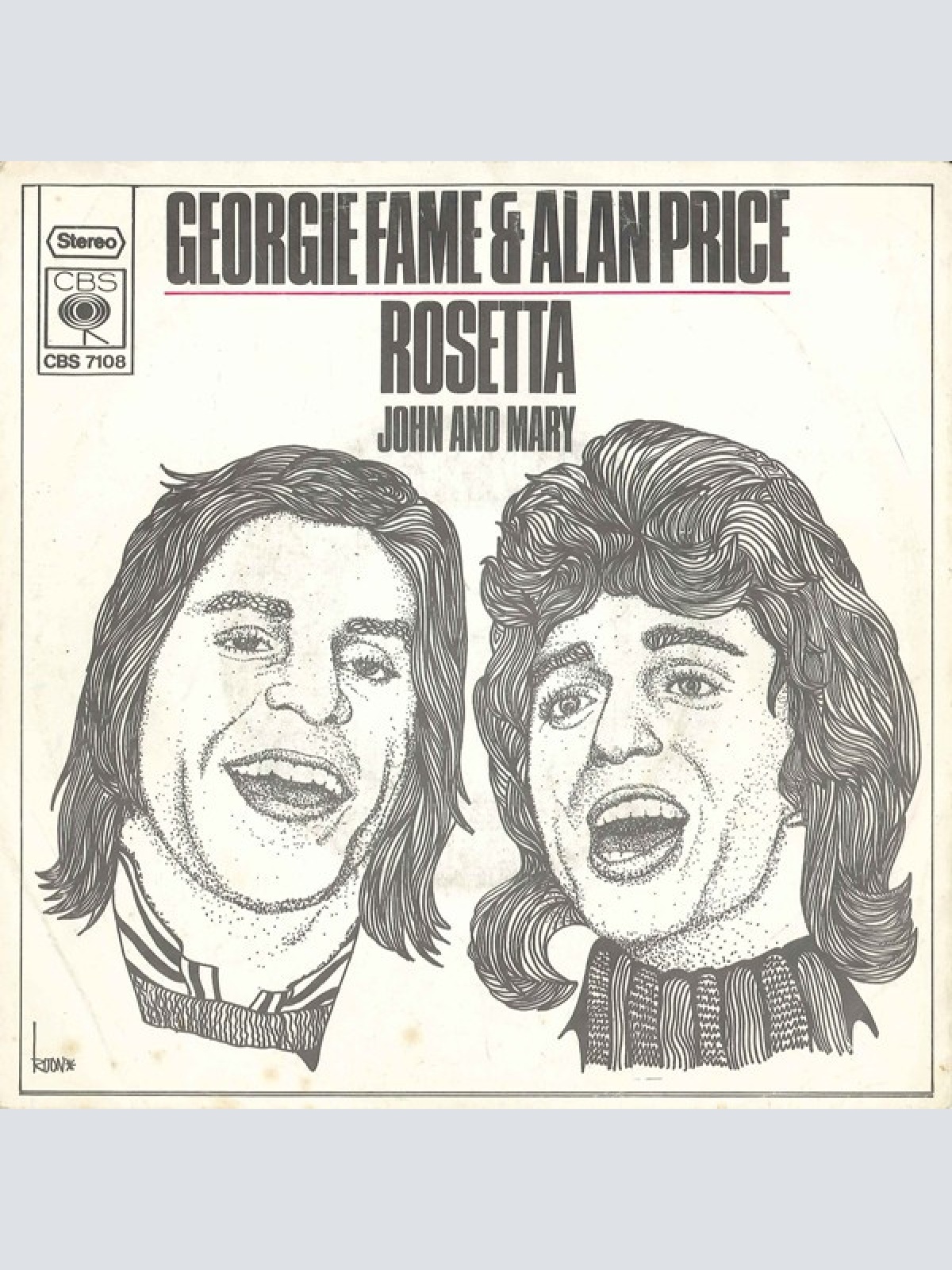 Vinyl / Georgie Fame & Alan Price - Rosetta