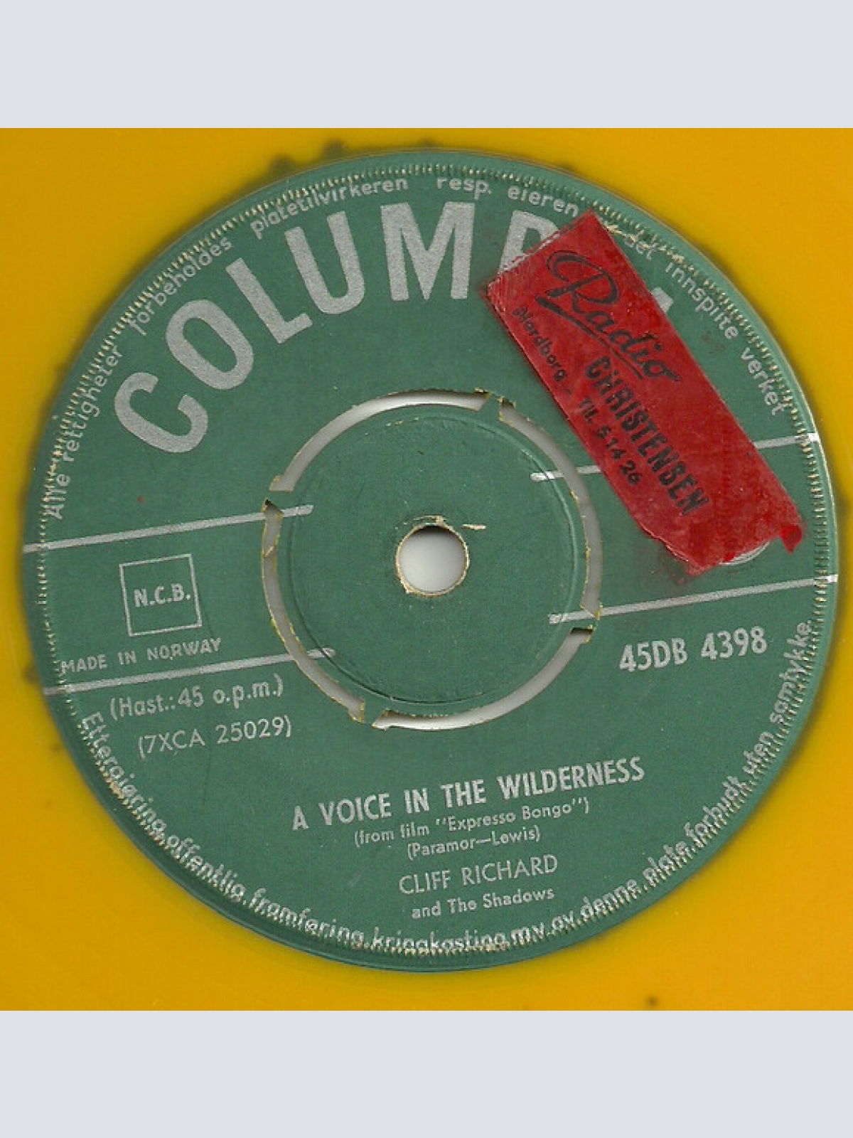 Vinyl / Cliff Richard And The Shadows* - A Voice In The Wilderness