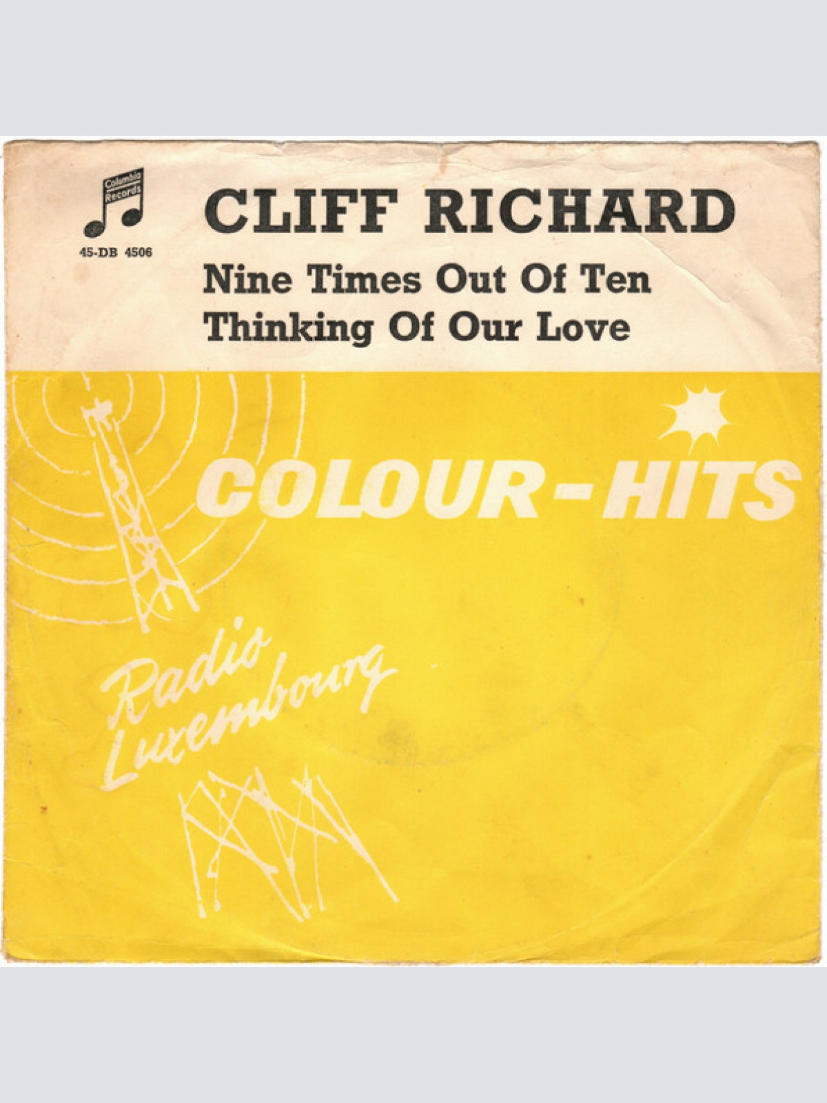 Vinyl / Cliff Richard And The Shadows* - Nine Times Out Of Ten