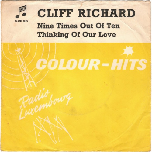 Vinyl / Cliff Richard And The Shadows* - Nine Times Out Of Ten