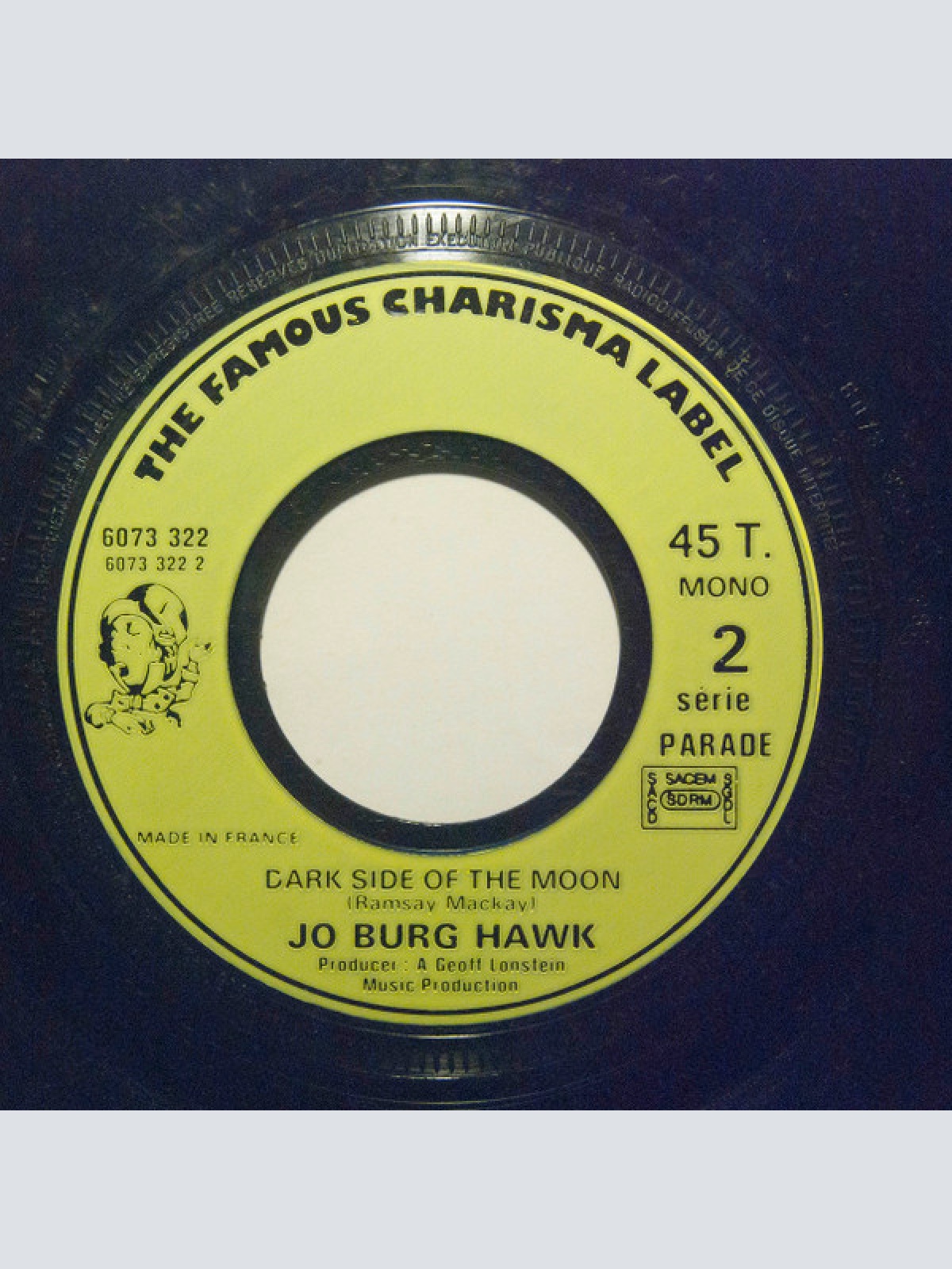 Vinyl / Jo Burg Hawk* - Orang Otang