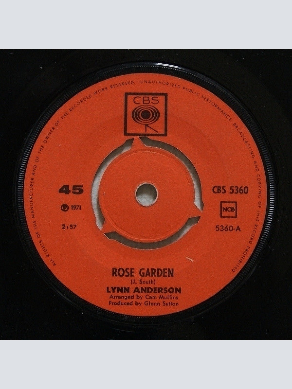 Vinyl / Lynn Anderson - Rose Garden