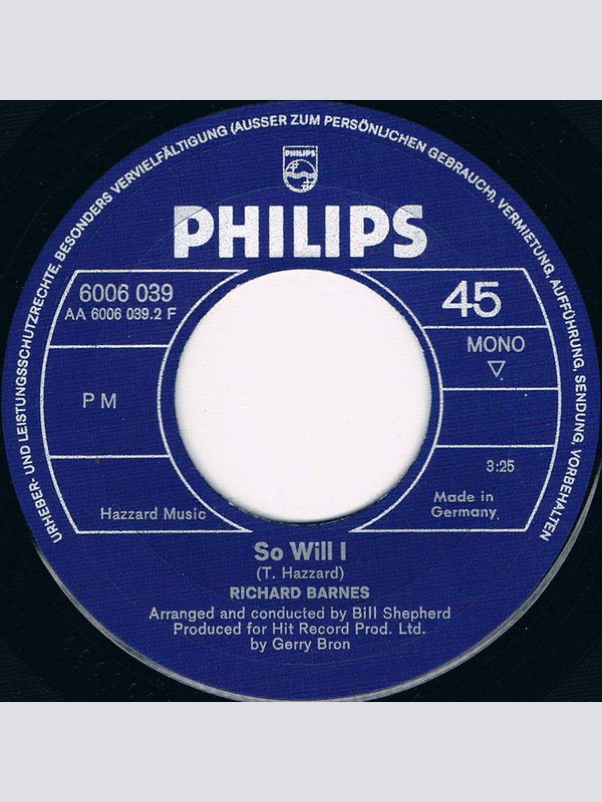 Vinyl / Richard Barnes - Go North