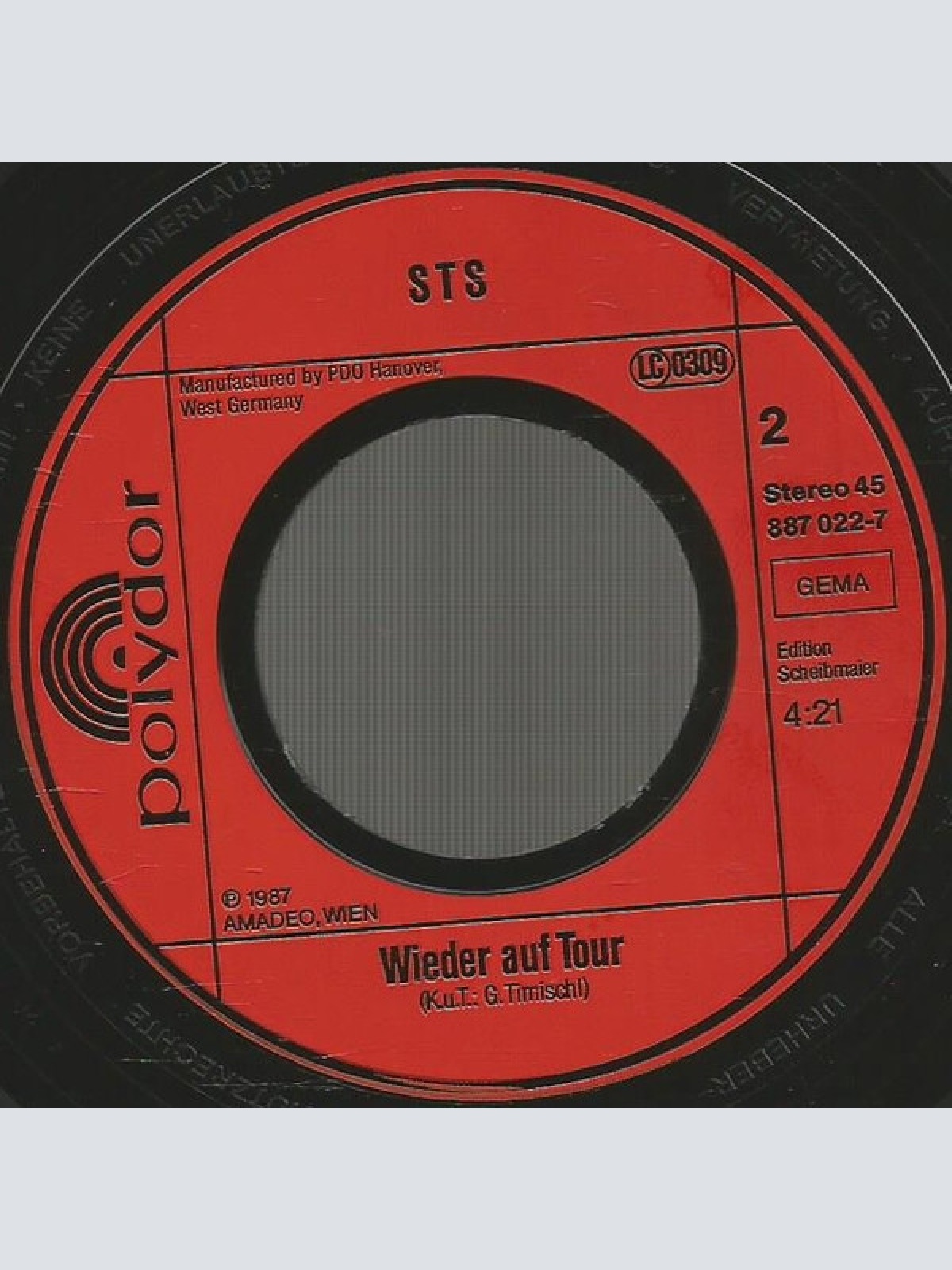 Vinyl / STS (3) - Mach Die Aug'n Zu