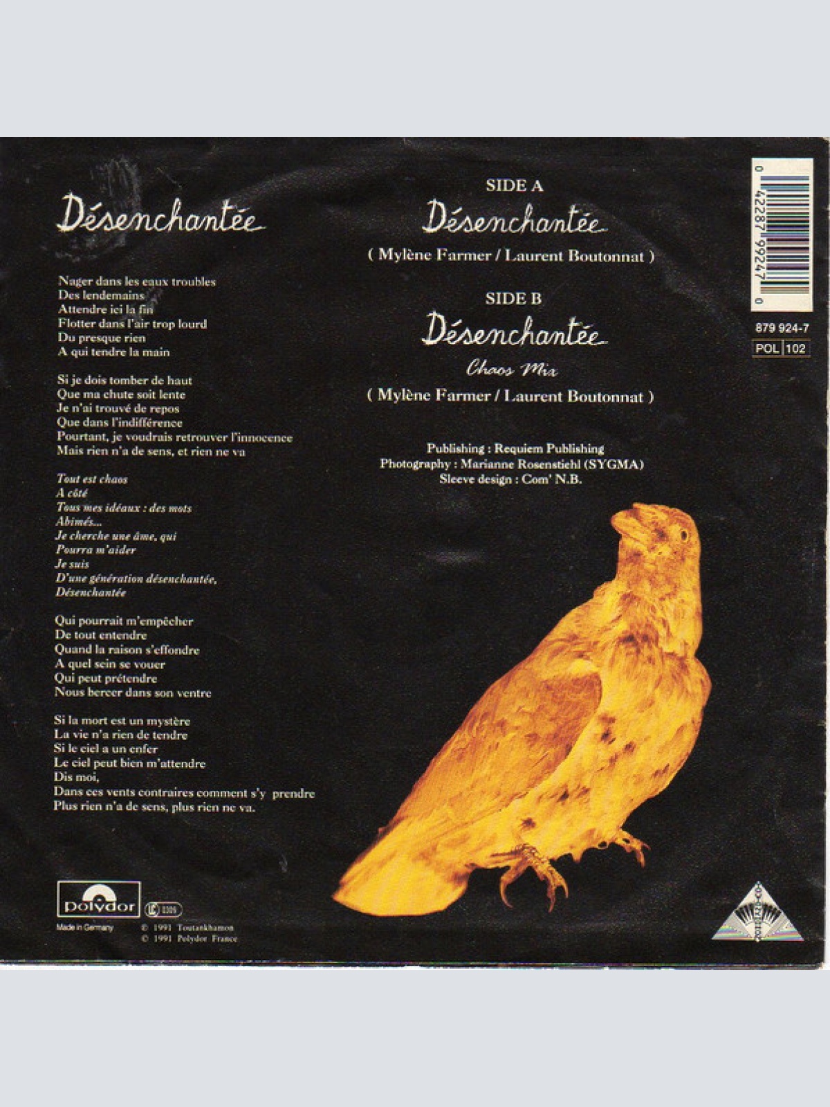 Vinyl / Mylene Farmer* - Désenchantée