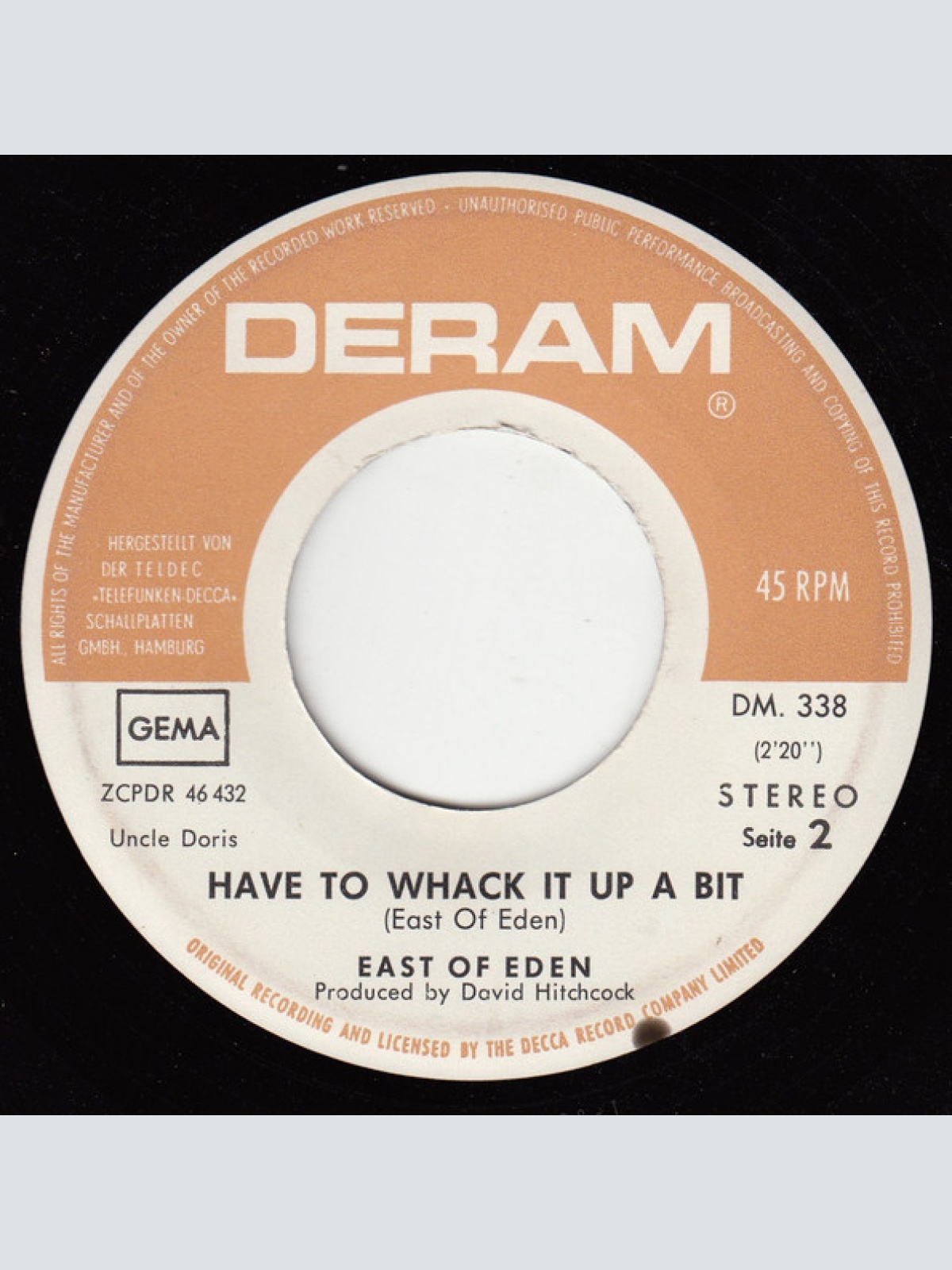 Vinyl / East Of Eden (2) - Ramadhan