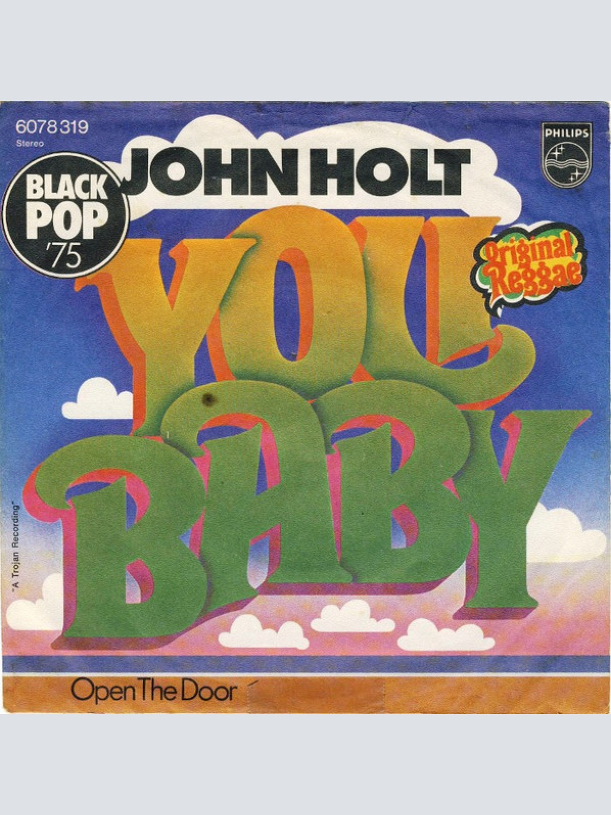 Vinyl / John Holt - You Baby / Open The Door