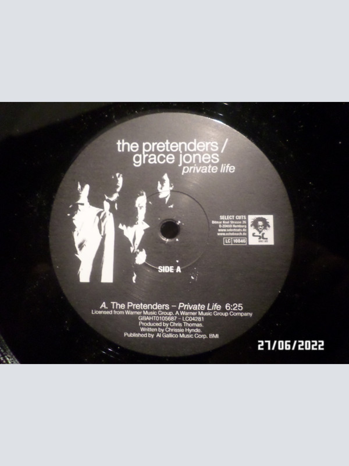 Vinyl / The Pretenders / Grace Jones - Private Life
