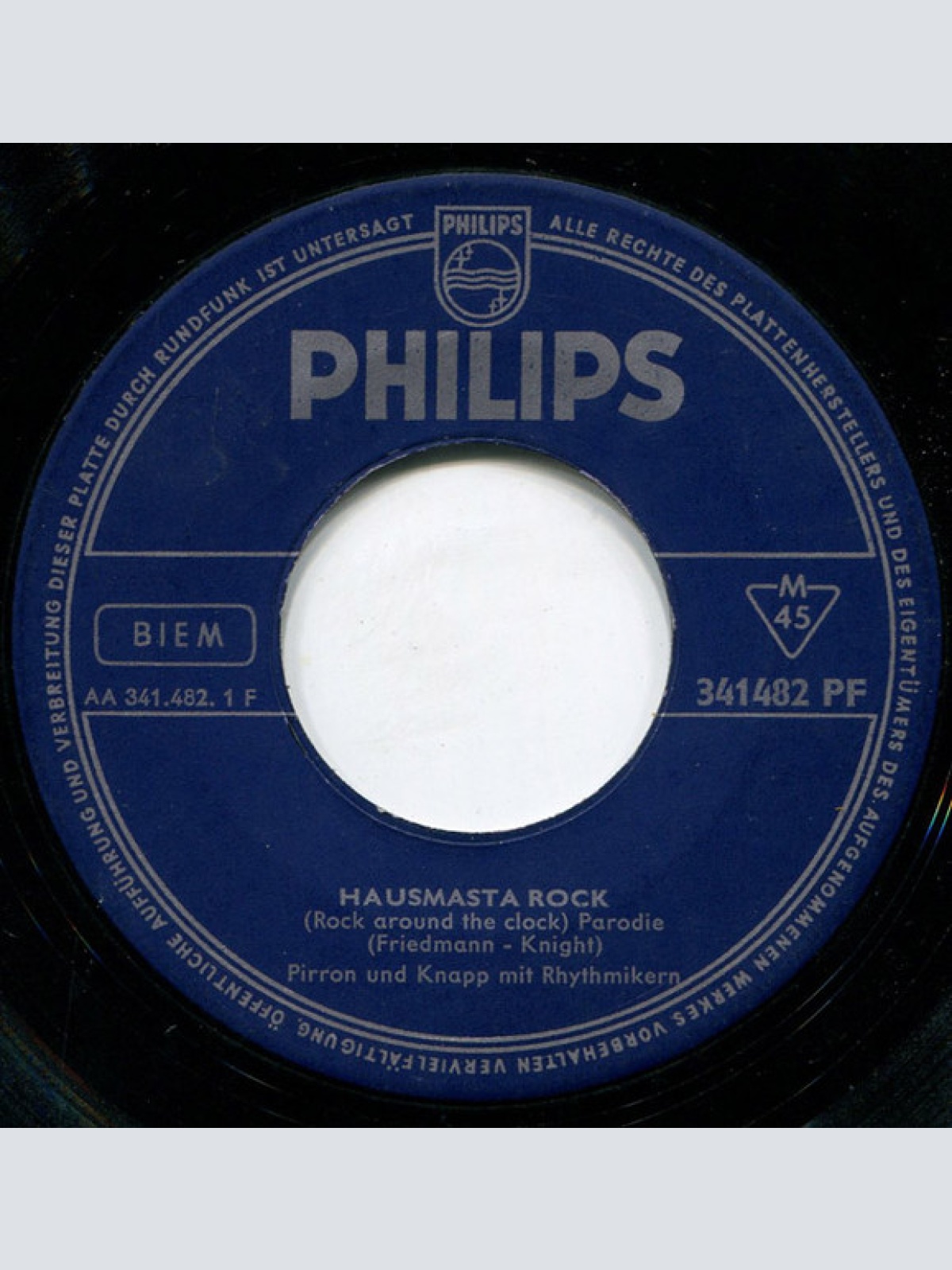 Vinyl / Pirron Und Knapp - Hausmasta Rock / Das Ländermatch