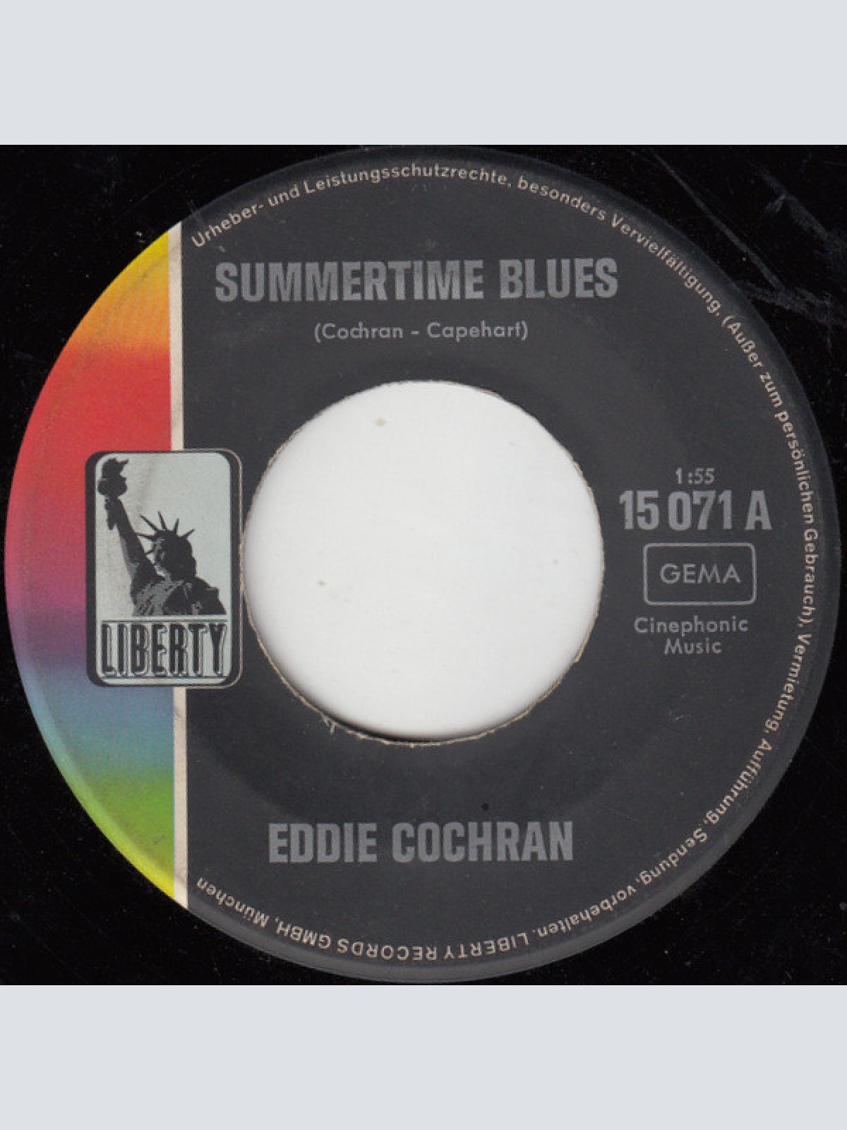Vinyl / Eddie Cochran - Summertime Blues