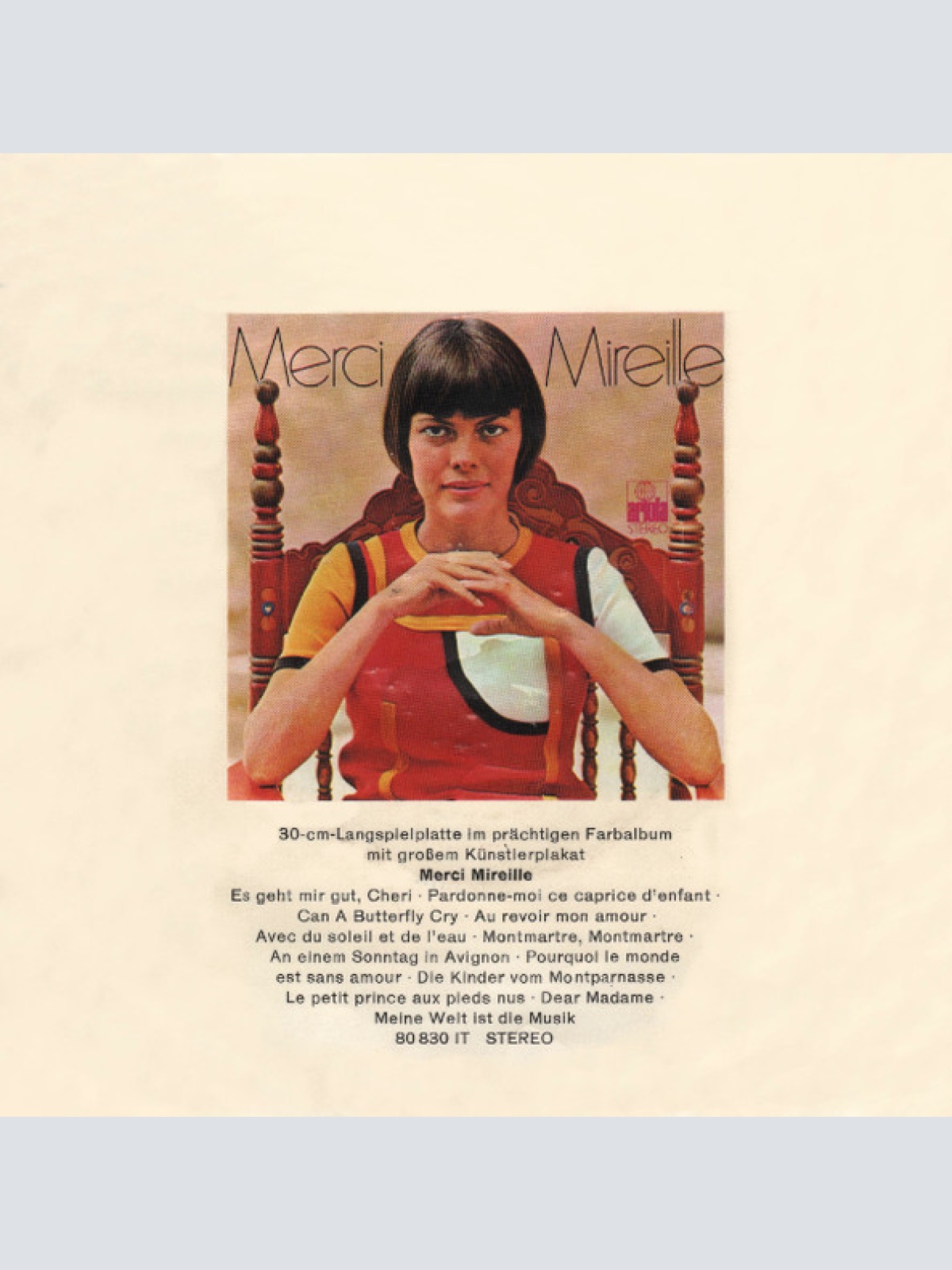 Vinyl / Mireille Mathieu - Der Pariser Tango