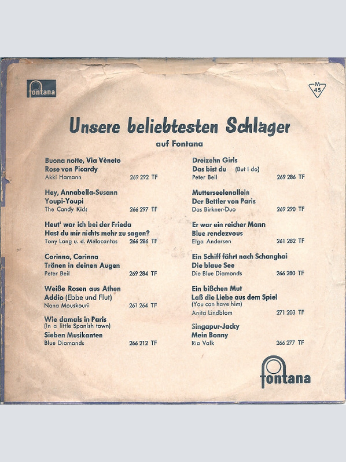 Vinyl / Nana Mouskouri - Was In Athen Geschah