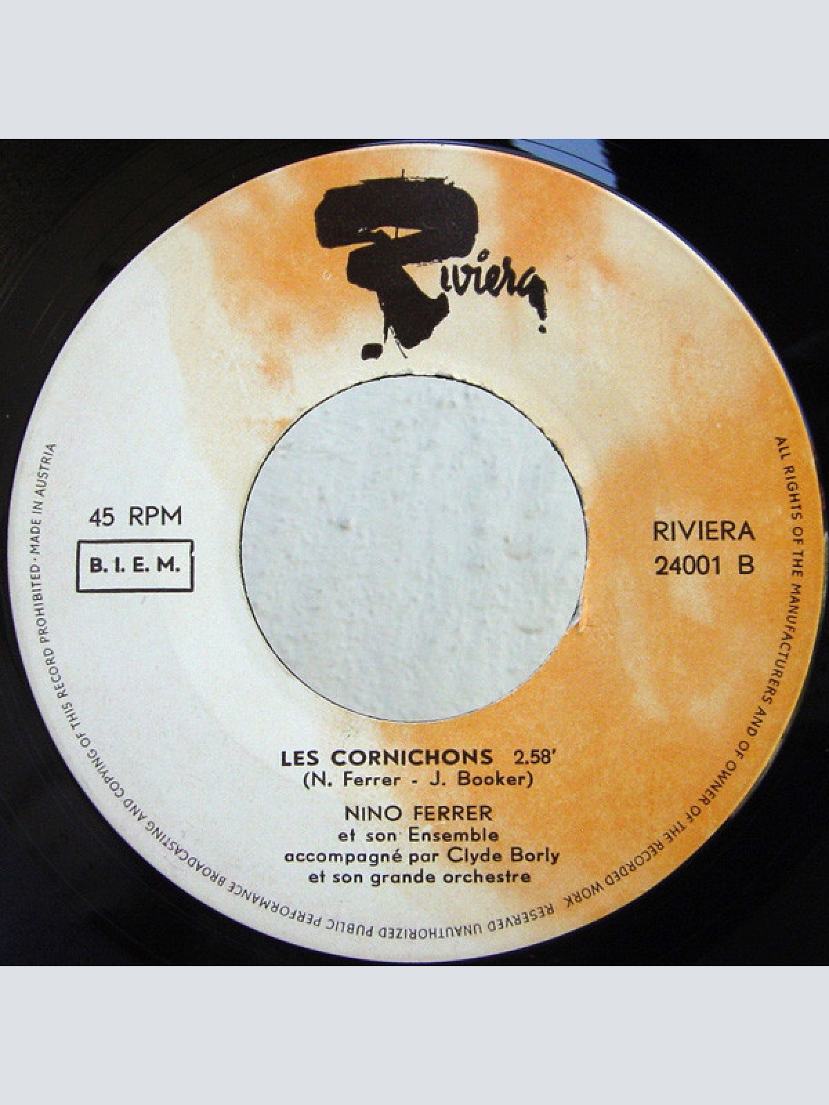 Vinyl / Nino Ferrer - Il Me Faudra... Natacha / Les Cornichons