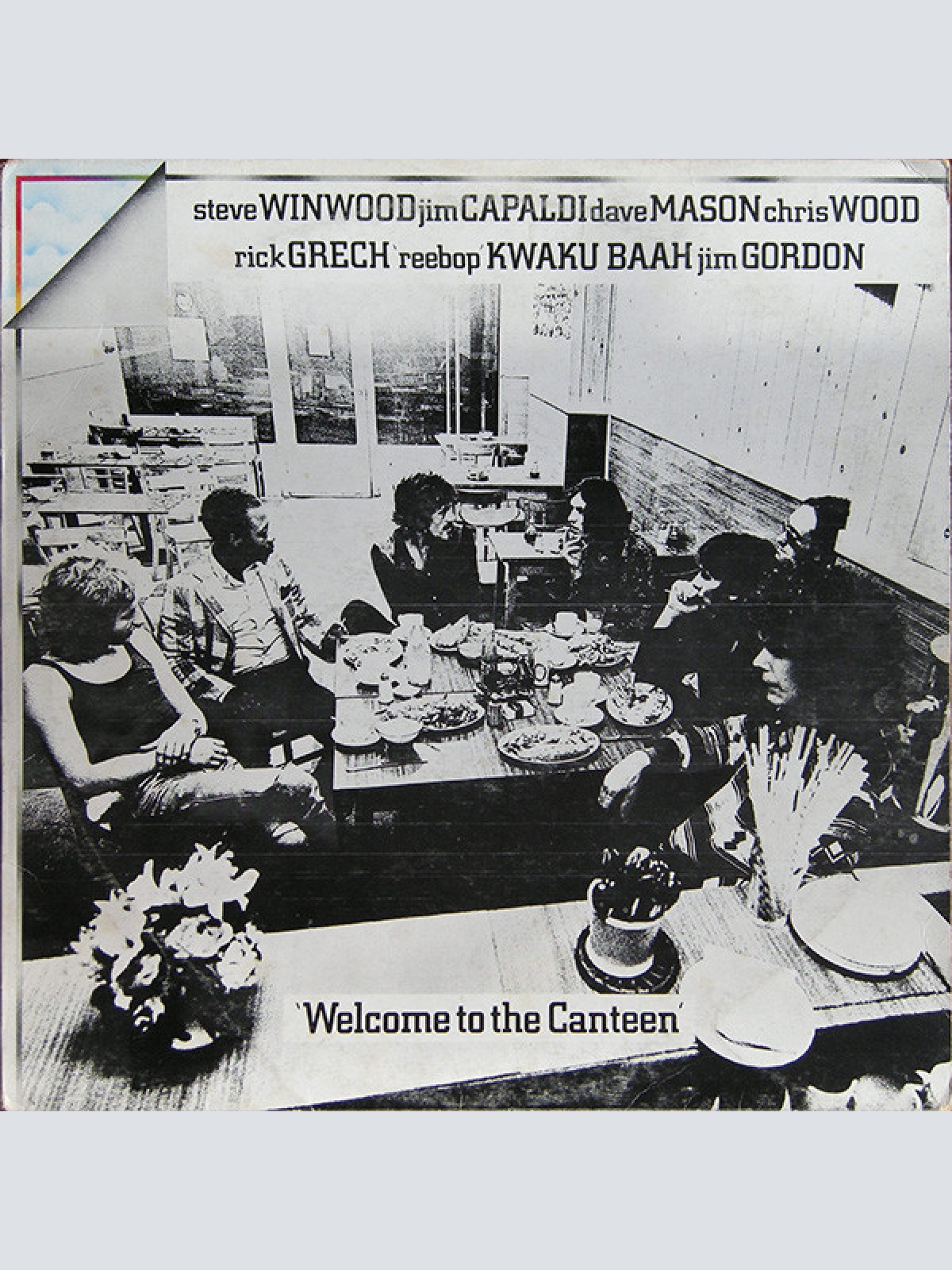 Vinyl / Steve Winwood, Jim Capaldi, Dave Mason, Chris Wood (2), Rick Grech, 'Reebop' Kwaku Baah*, Jim Gordon - Welcome To The Canteen