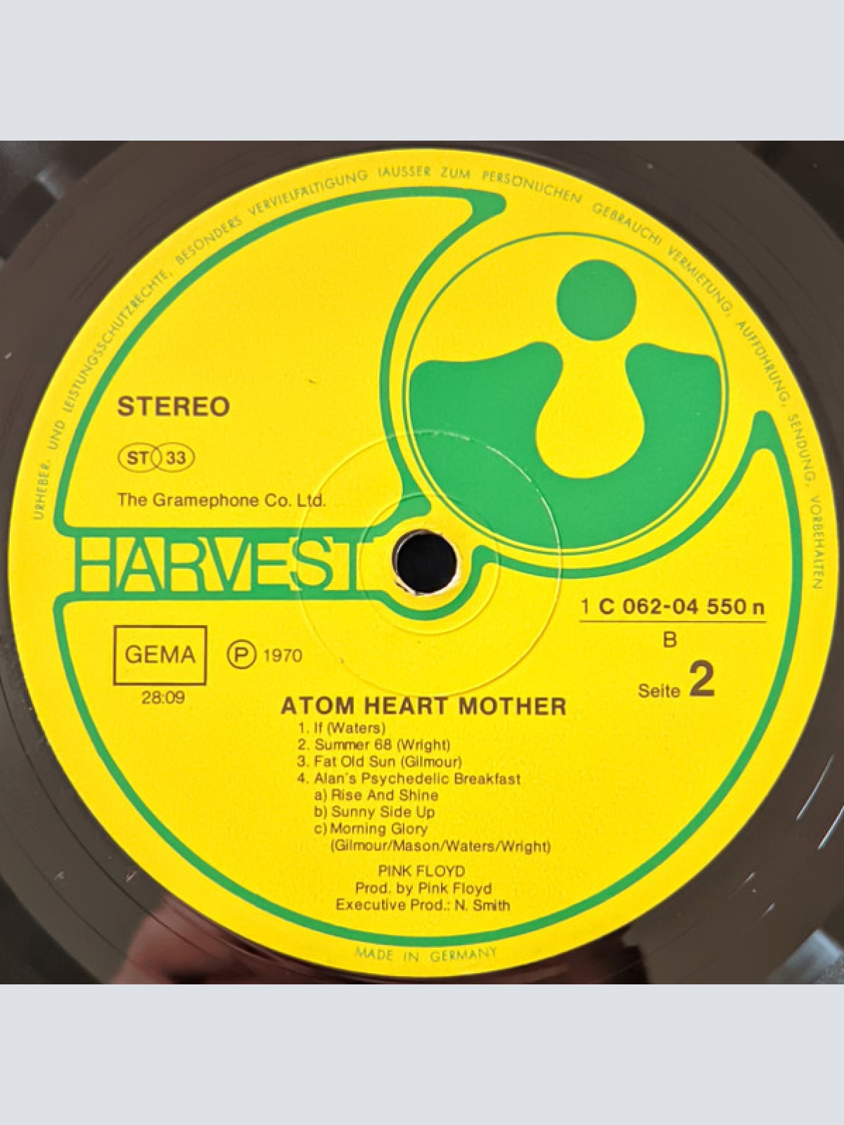 Vinyl / Pink Floyd - Atom Heart Mother