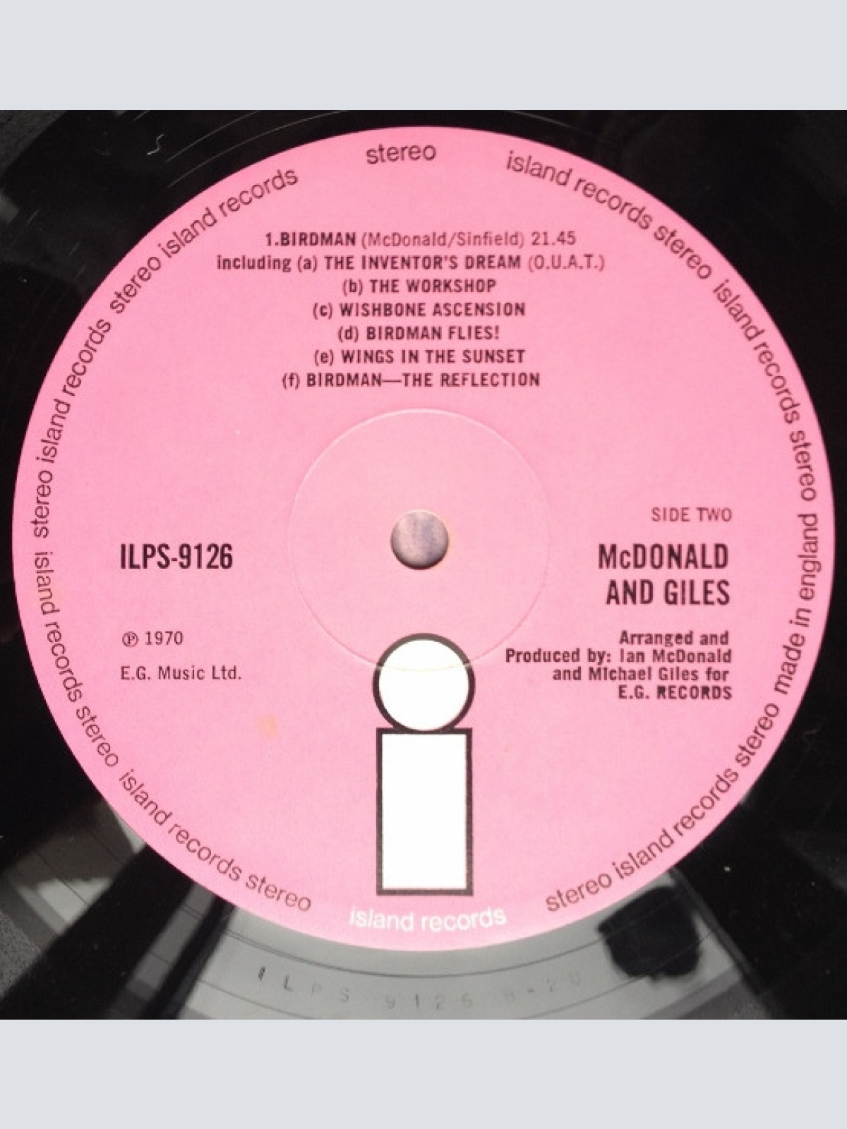 Vinyl / McDonald And Giles* - McDonald And Giles