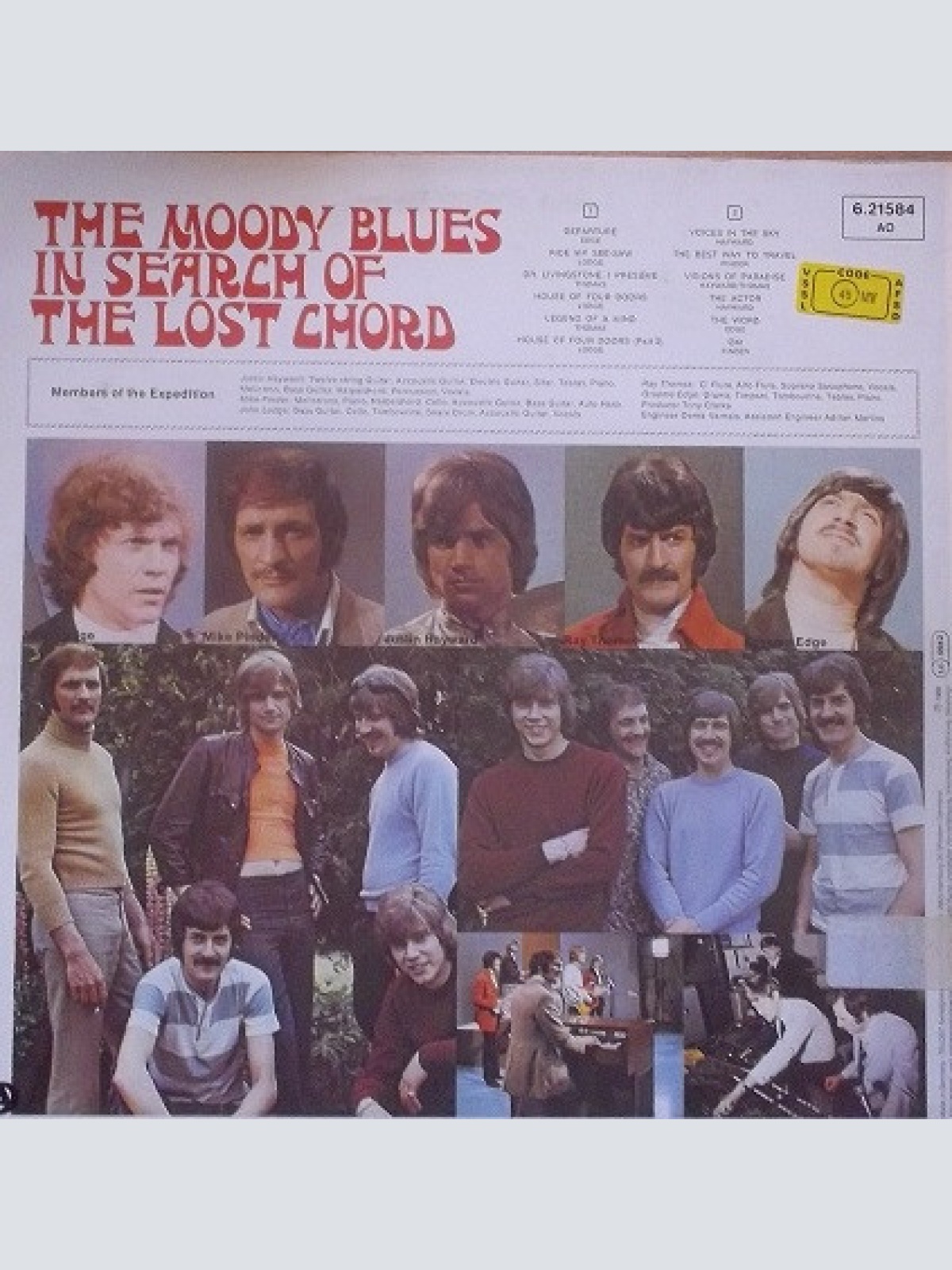 Vinyl / The Moody Blues - In Search Of The Lost Chord