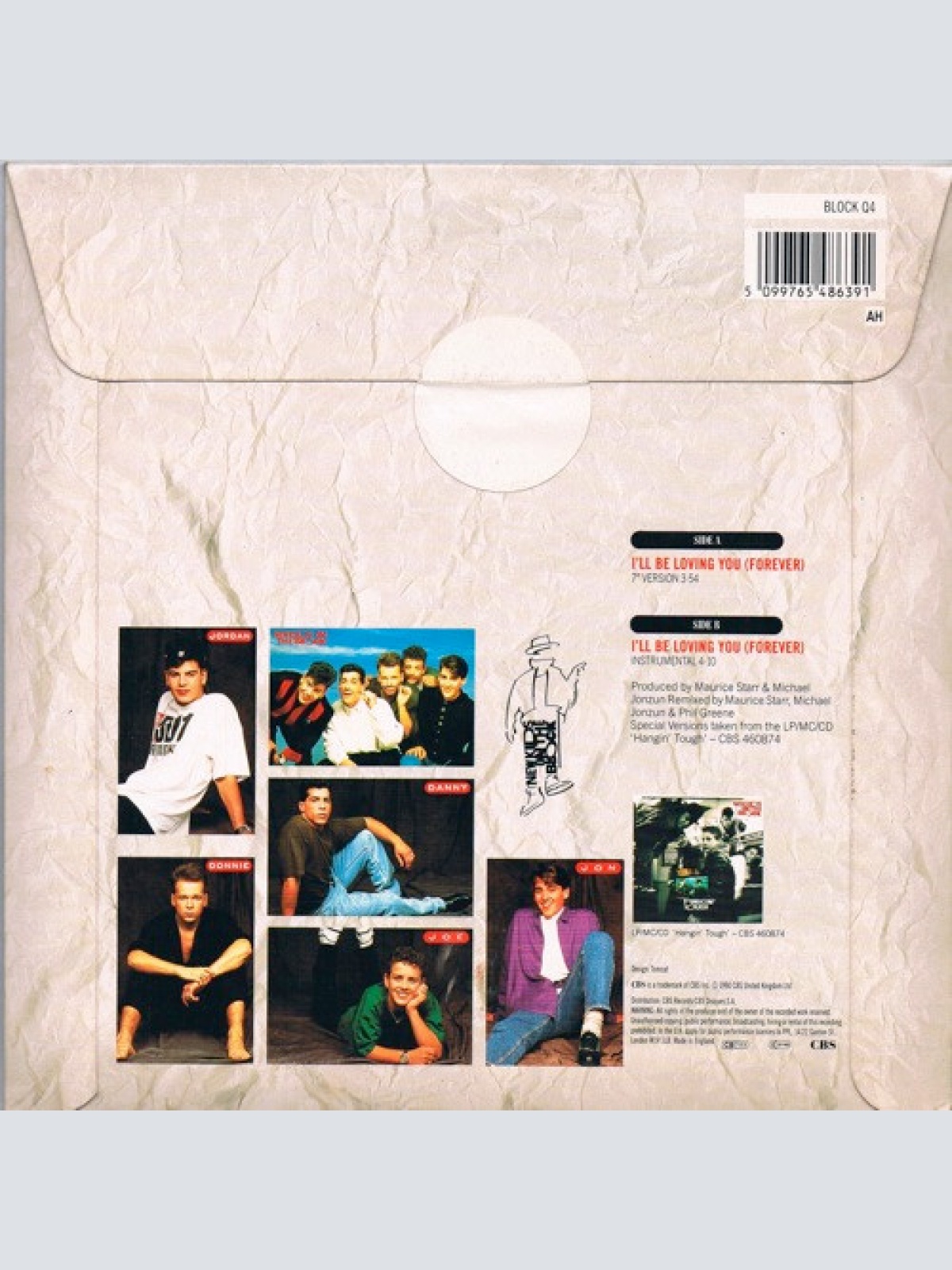 Vinyl / New Kids On The Block - I'll Be Loving You (Forever)