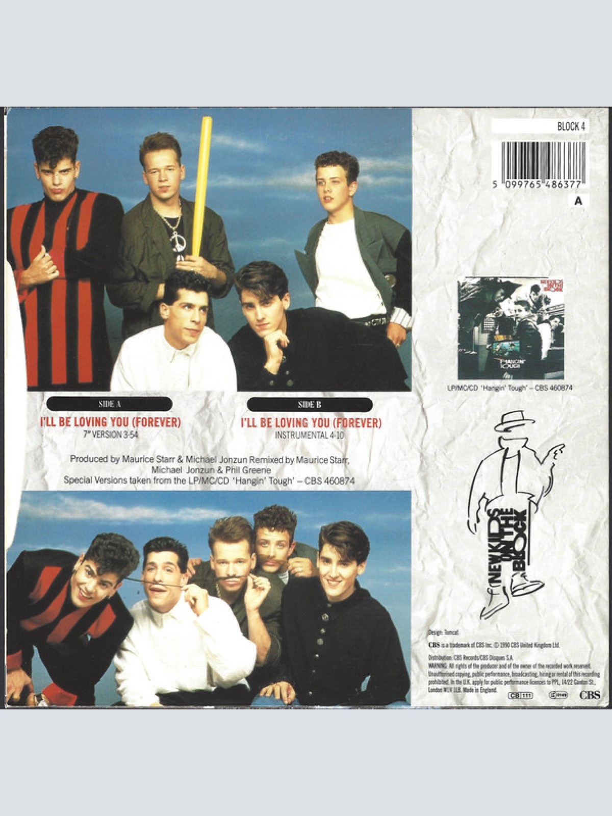 Vinyl / New Kids On The Block - I'll Be Loving You (Forever)