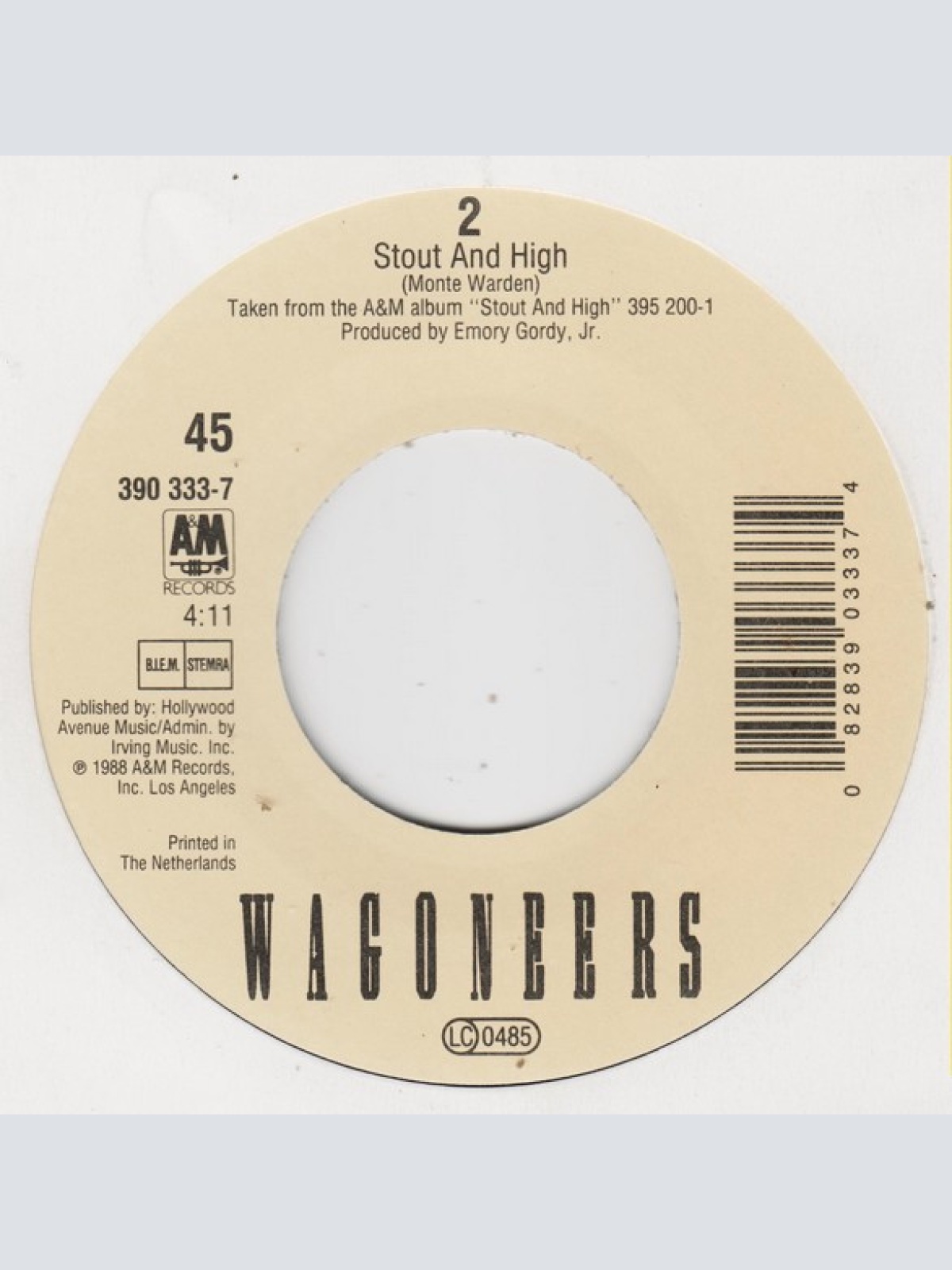 Vinyl / Wagoneers - I Wanna Know Her Again