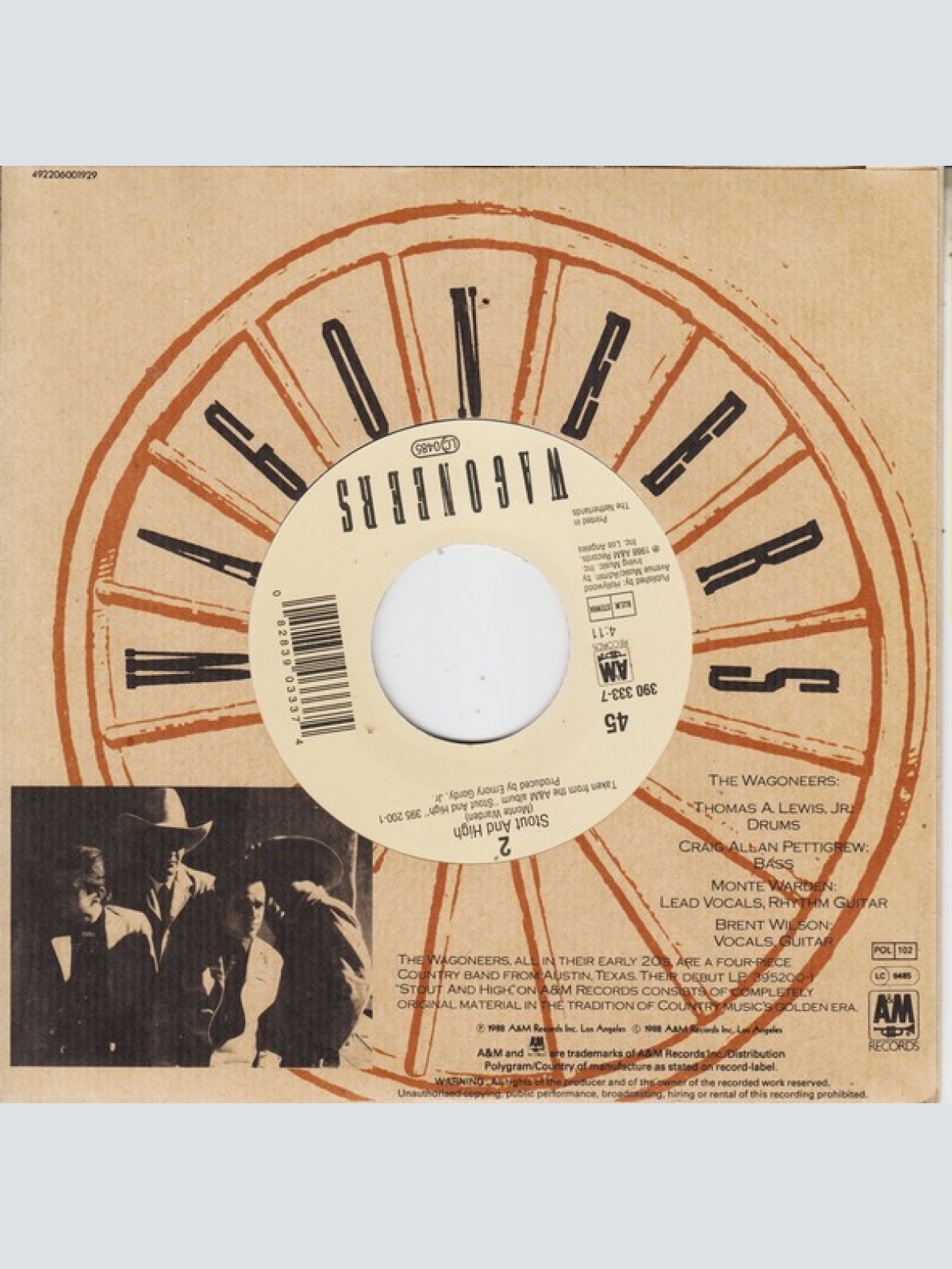 Vinyl / Wagoneers - I Wanna Know Her Again