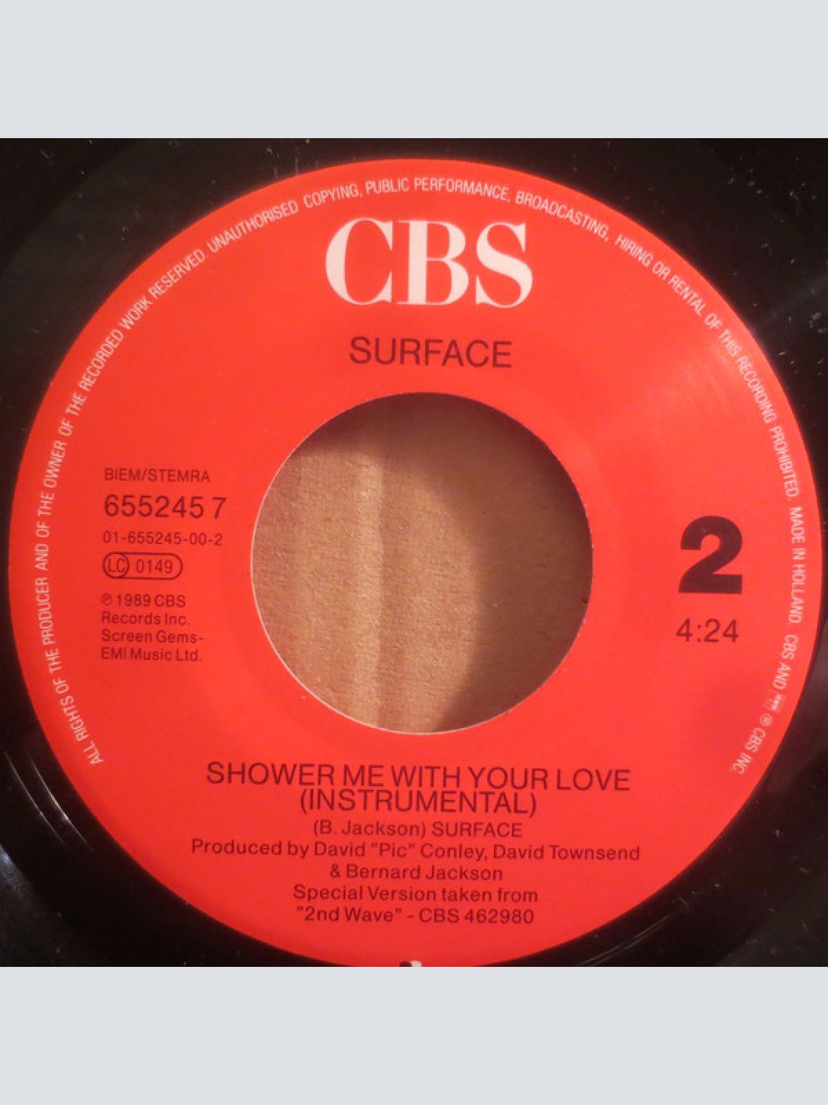 Vinyl / Surface - Shower Me With Your Love