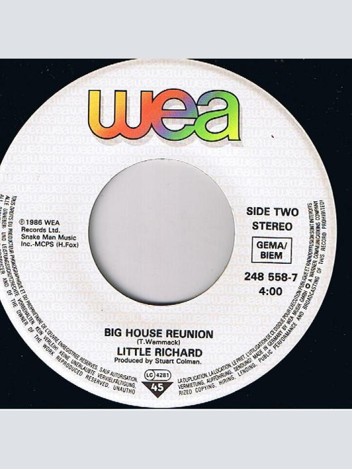 Vinyl / Little Richard - Operator