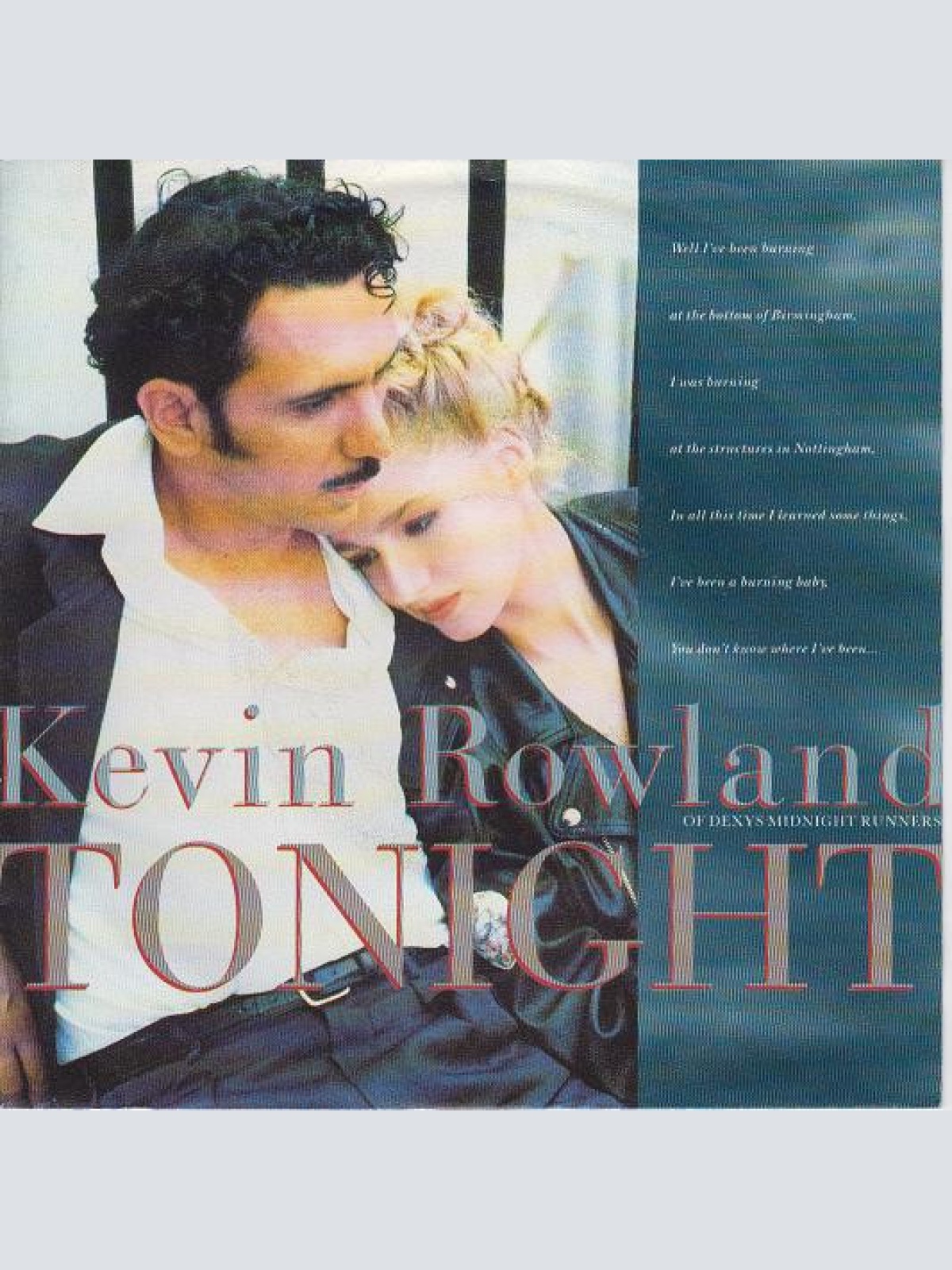 Vinyl / Kevin Rowland - Tonight