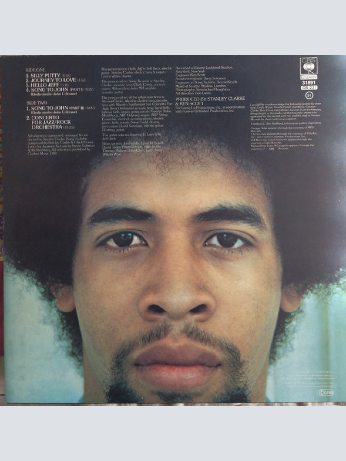 Vinyl / Stanley Clarke - Journey To Love