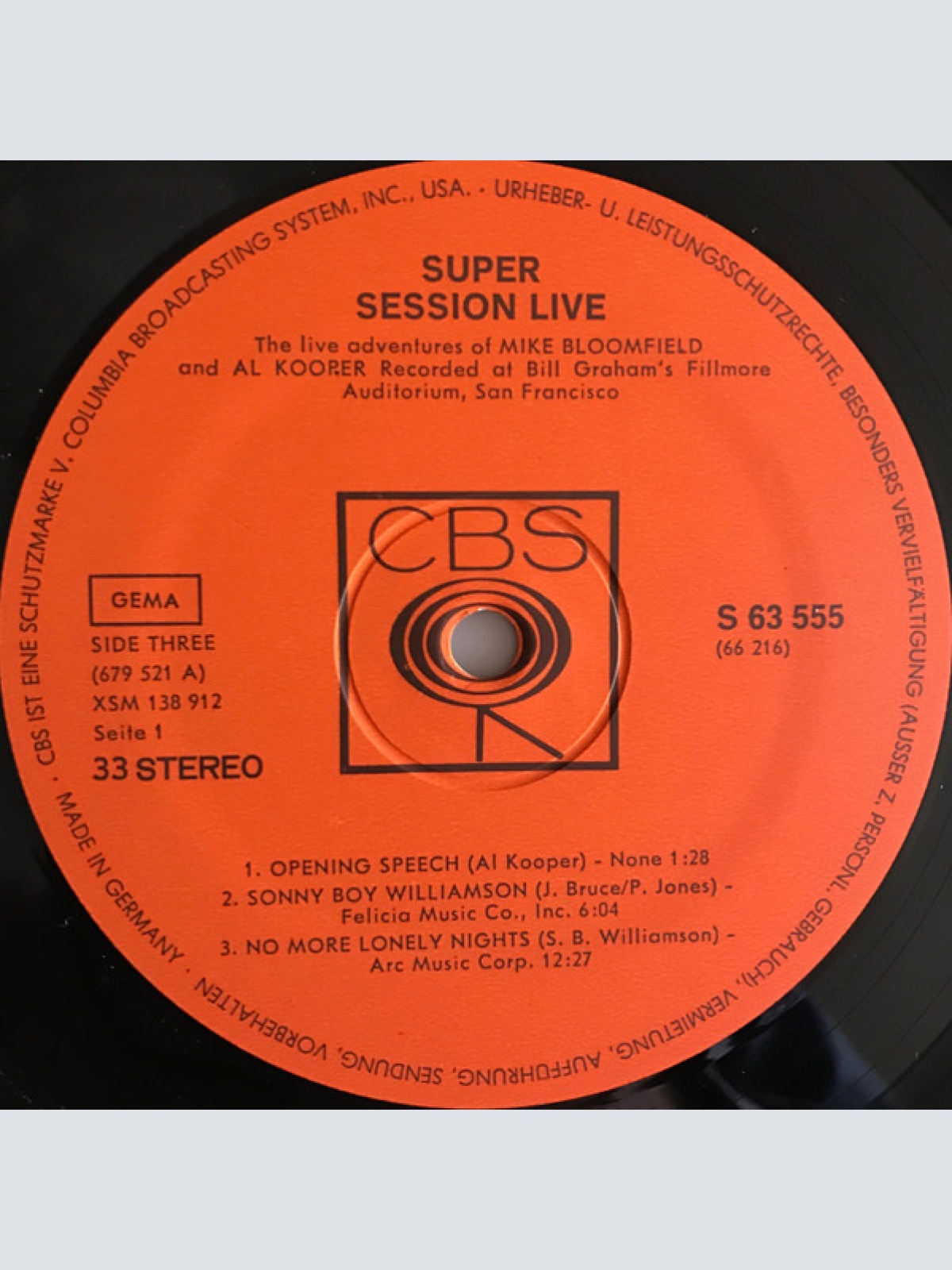 Vinyl / Mike Bloomfield And Al Kooper - The Live Adventures Of Mike Bloomfield And Al Kooper