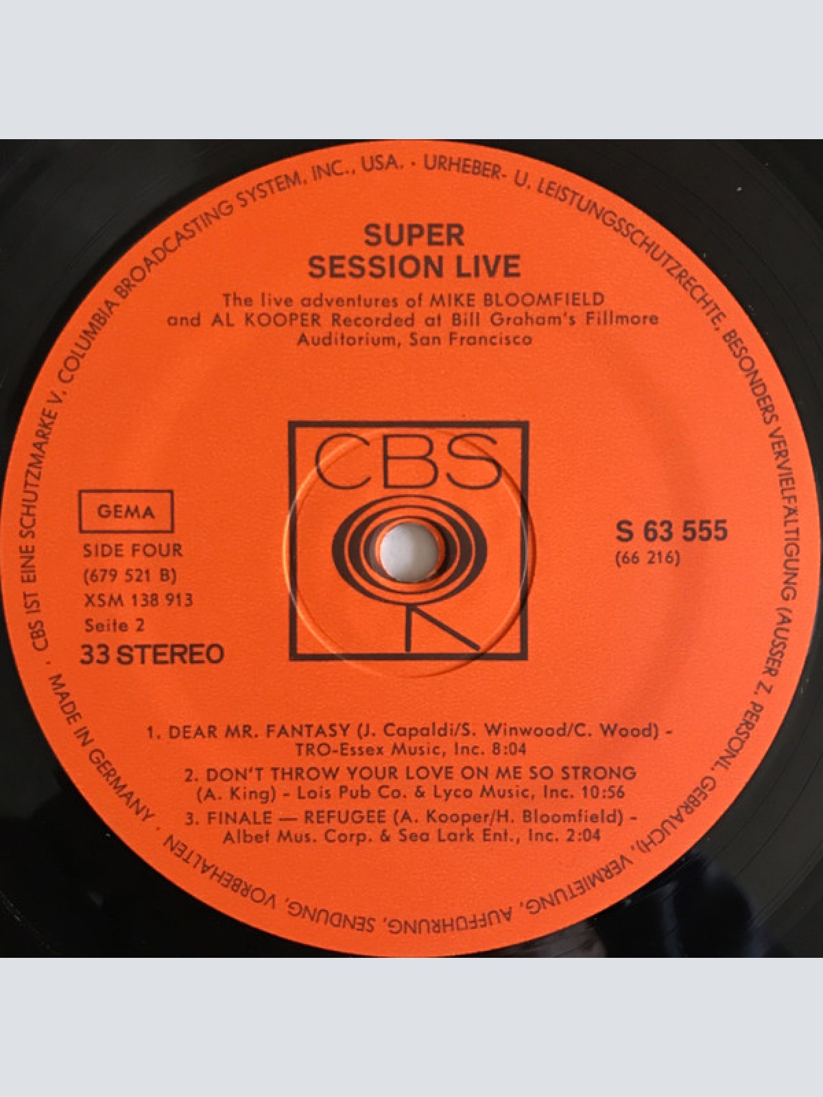 Vinyl / Mike Bloomfield And Al Kooper - The Live Adventures Of Mike Bloomfield And Al Kooper