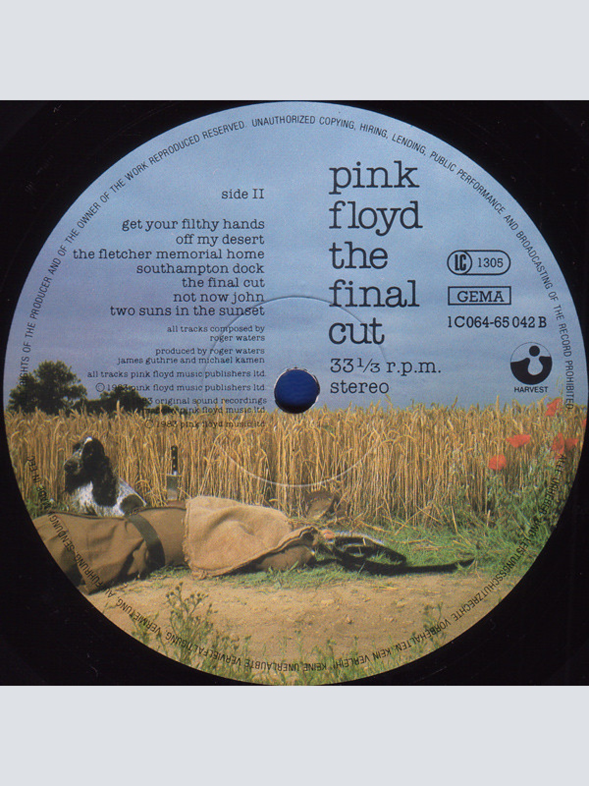 Vinyl / Pink Floyd - The Final Cut